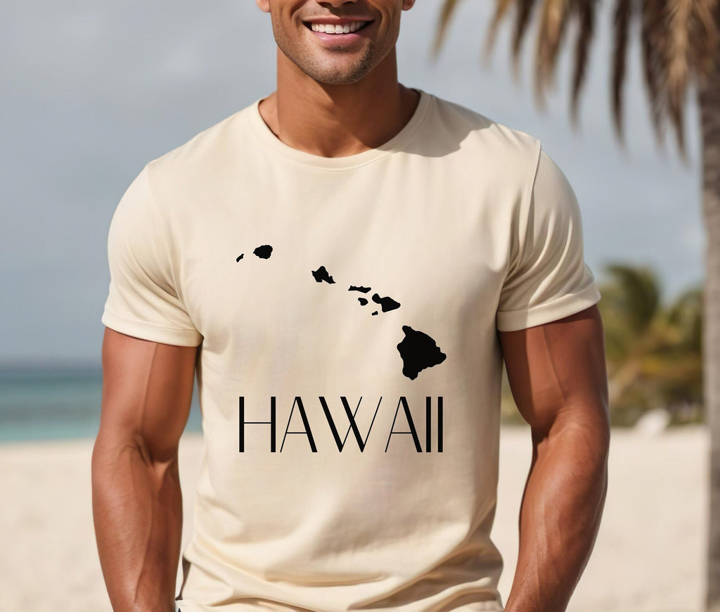 Hawaii Islands T-Shirt: Vacation Trip Souvenir