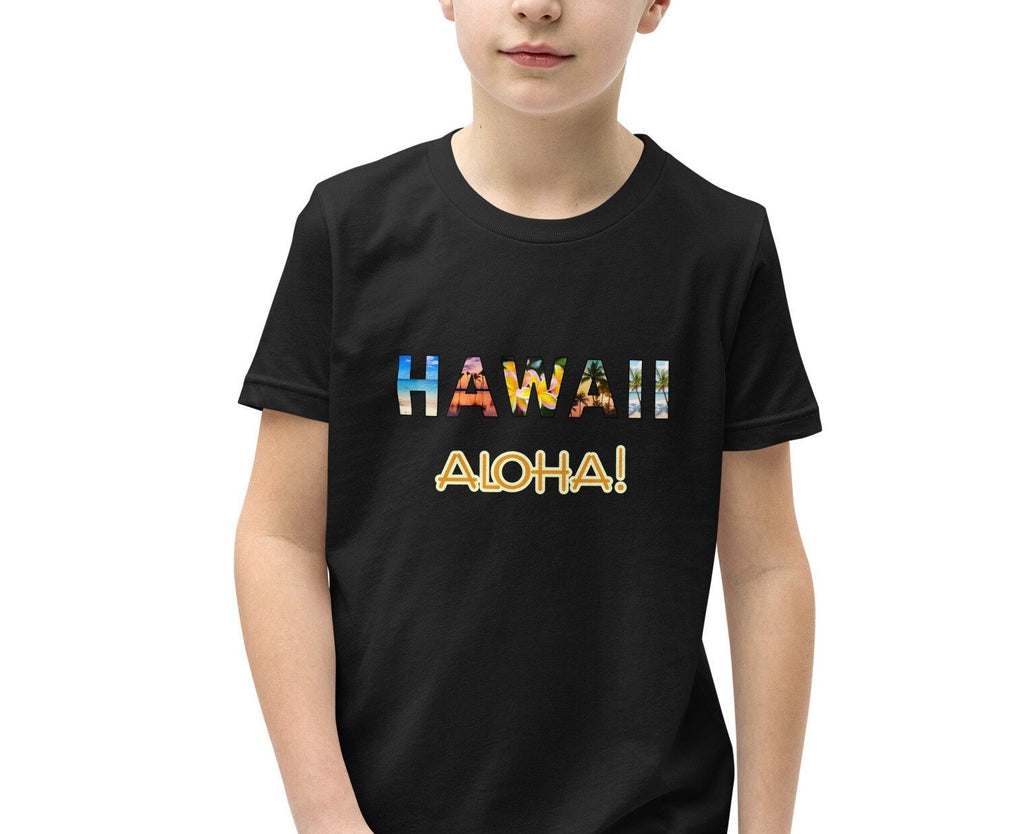 Hawaii Aloha Youth T-Shirt: Vacation Souvenir Shirt