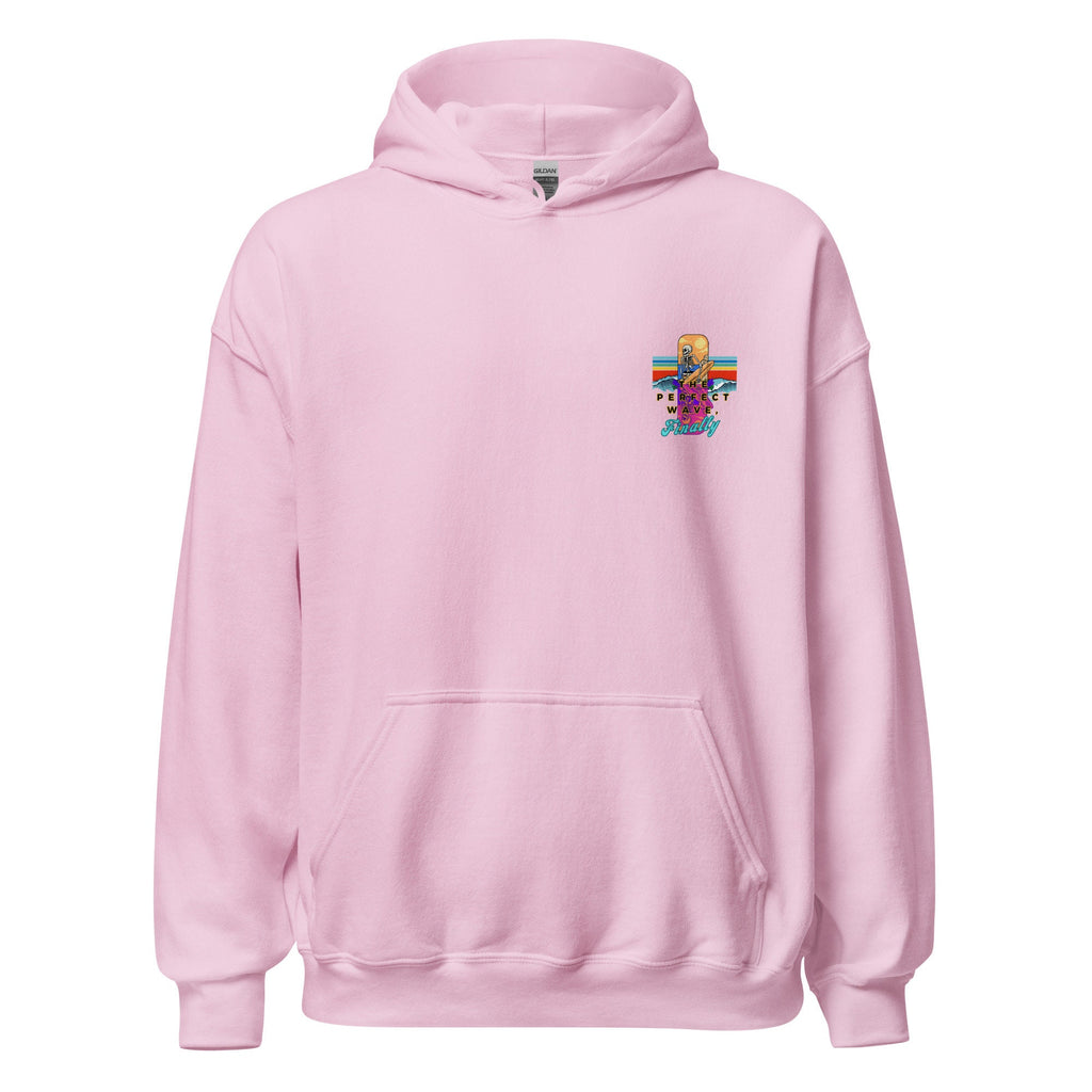 Funny Skeleton Surfer Hoodie: Beach Lover Gift