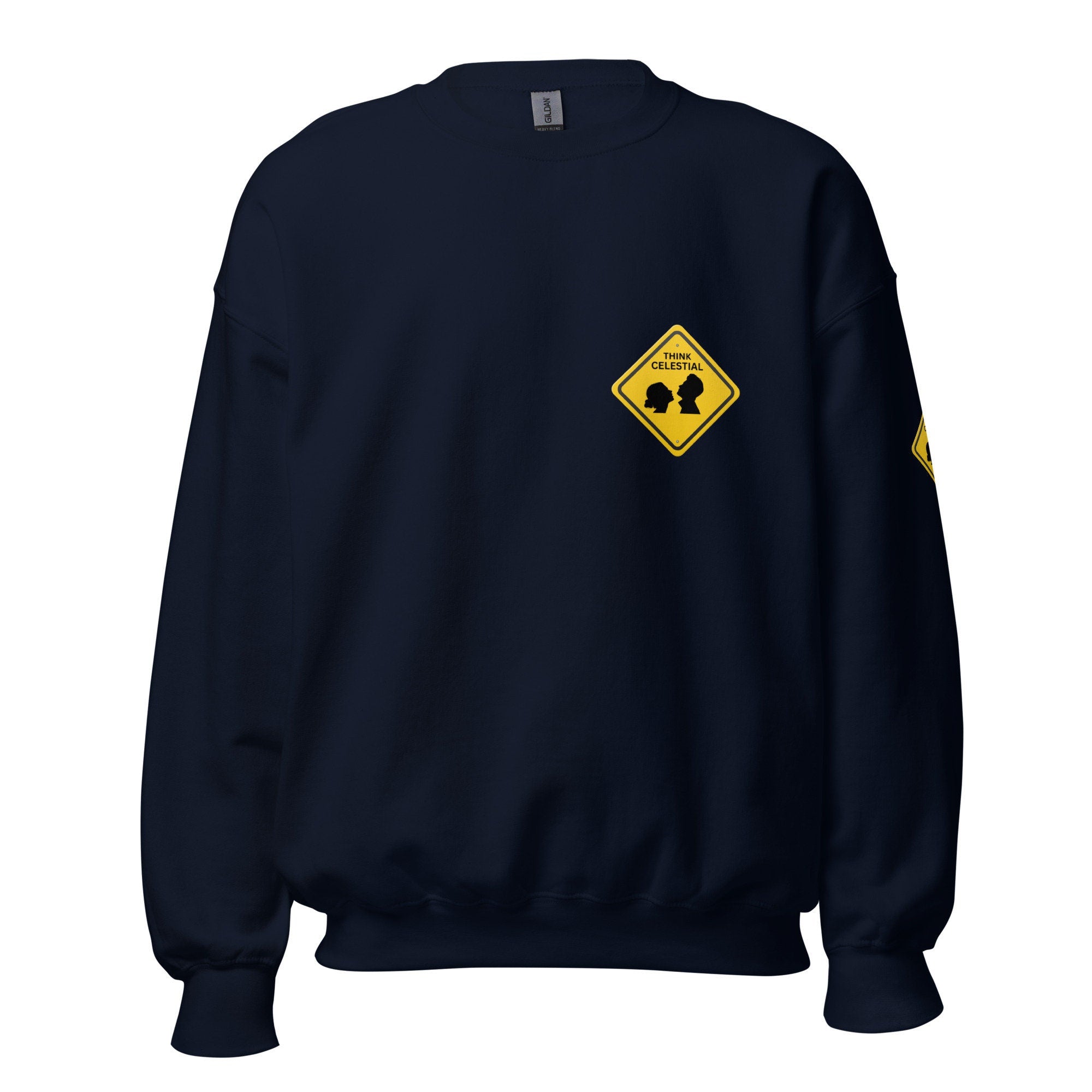 Think Celestial Sweatshirt: LDS Gift, Unisex Adult & Teen Clothing