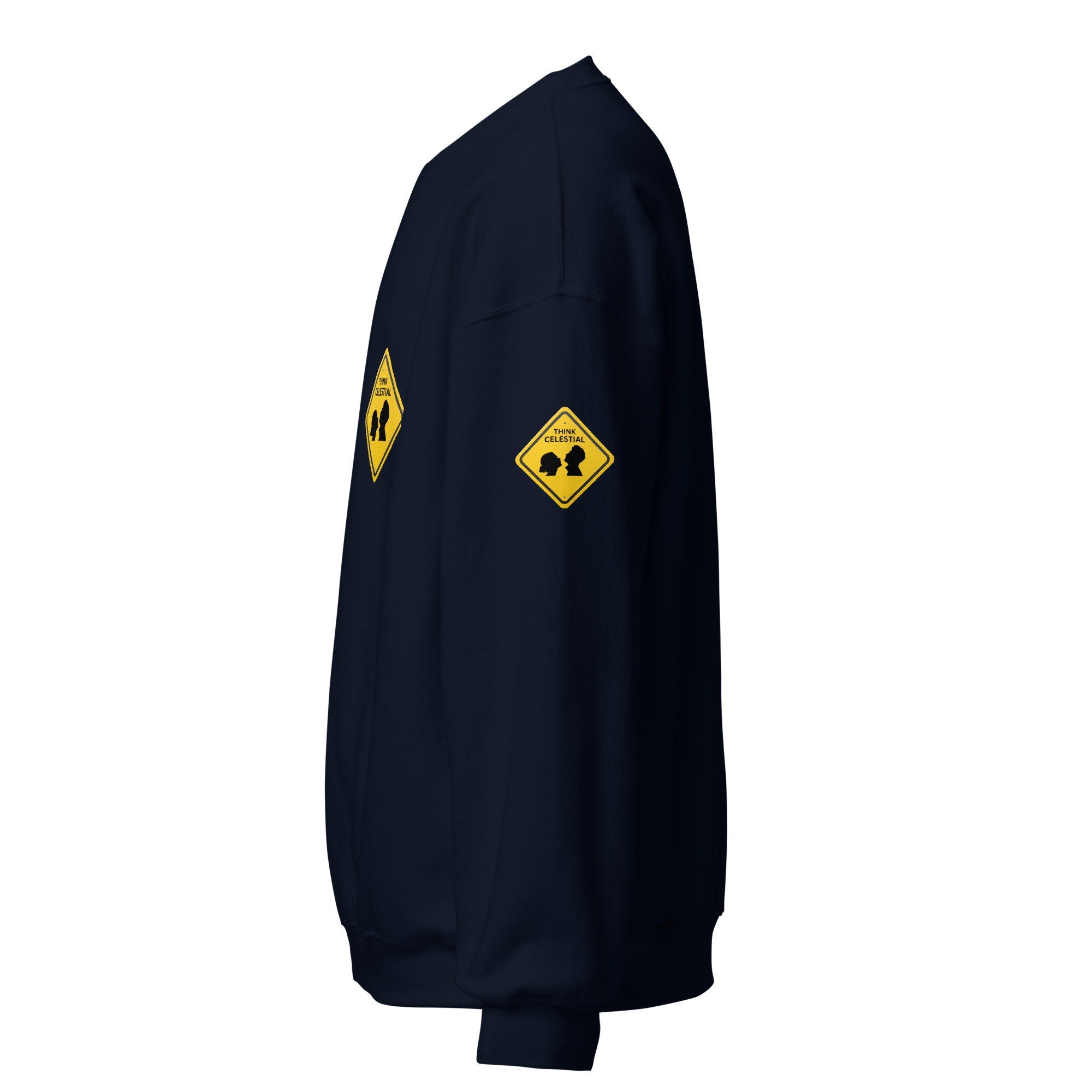 Think Celestial Sweatshirt: LDS Gift, Unisex Adult & Teen Clothing