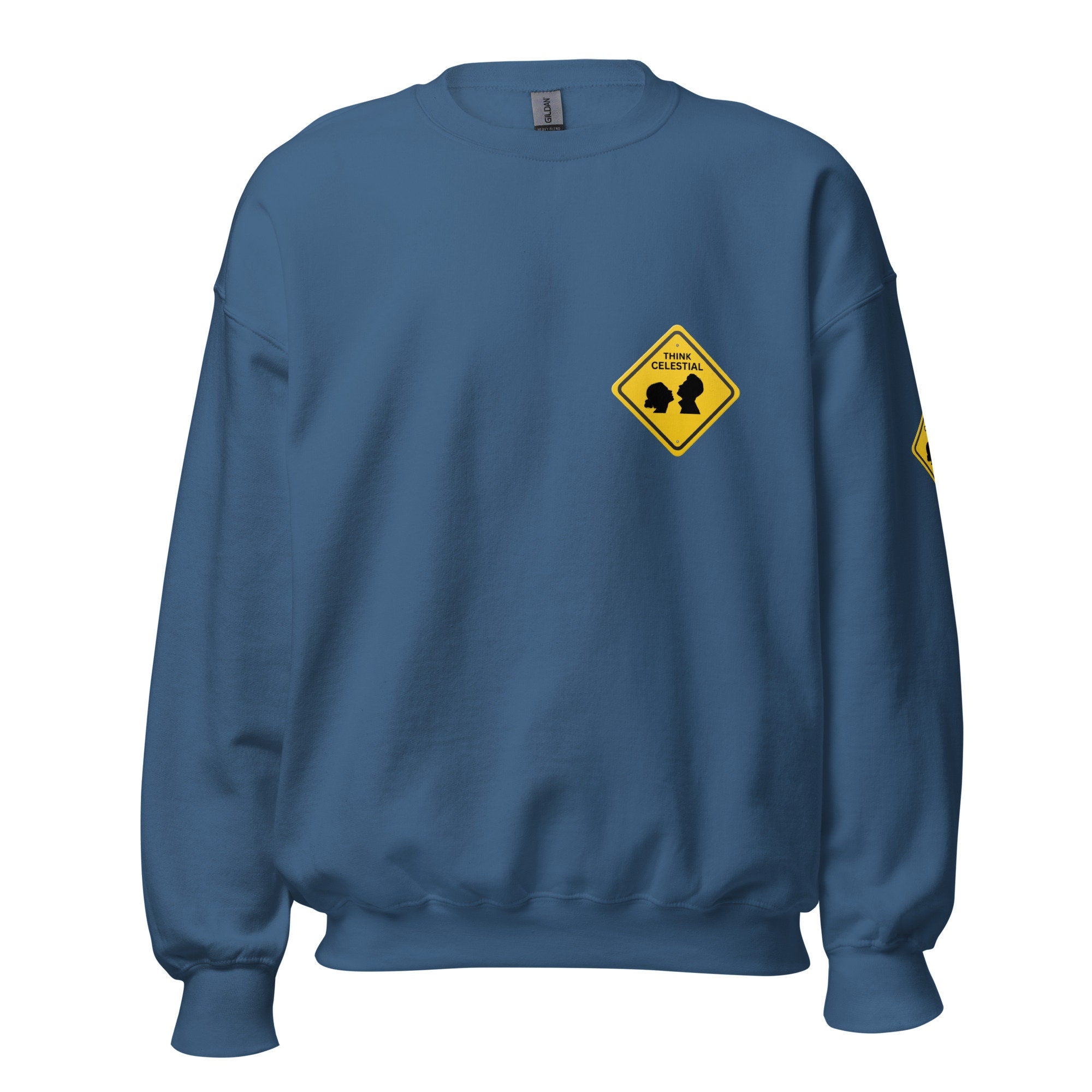 Think Celestial Sweatshirt: LDS Gift, Unisex Adult & Teen Clothing