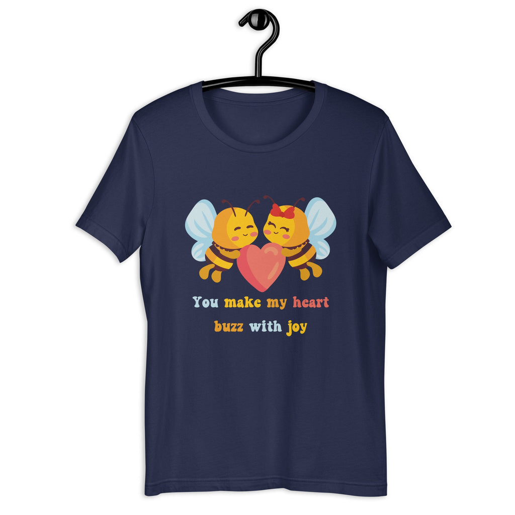 Cute Bees Shirt, Bees love tee, Cute bees t-shirt,  gift for bees lover, Bees Valentines shirt, Bees teens shirt, Cute Valentines tees, Bees