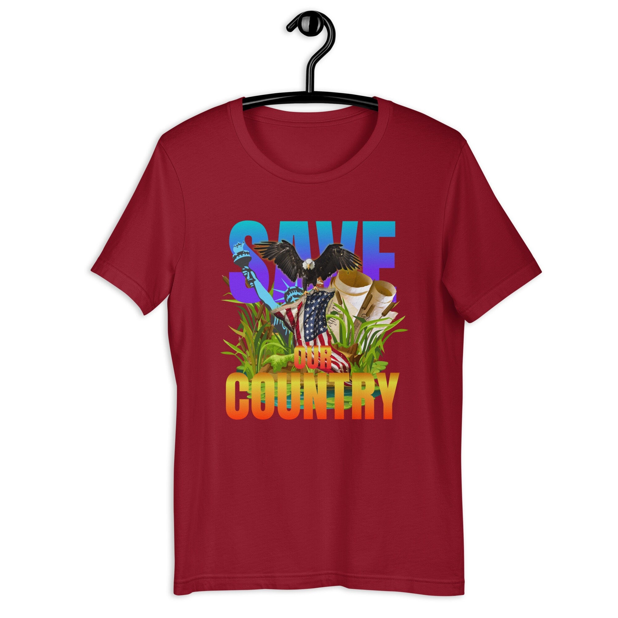 Save American T-Shirt: Patriot USA Flag Tee