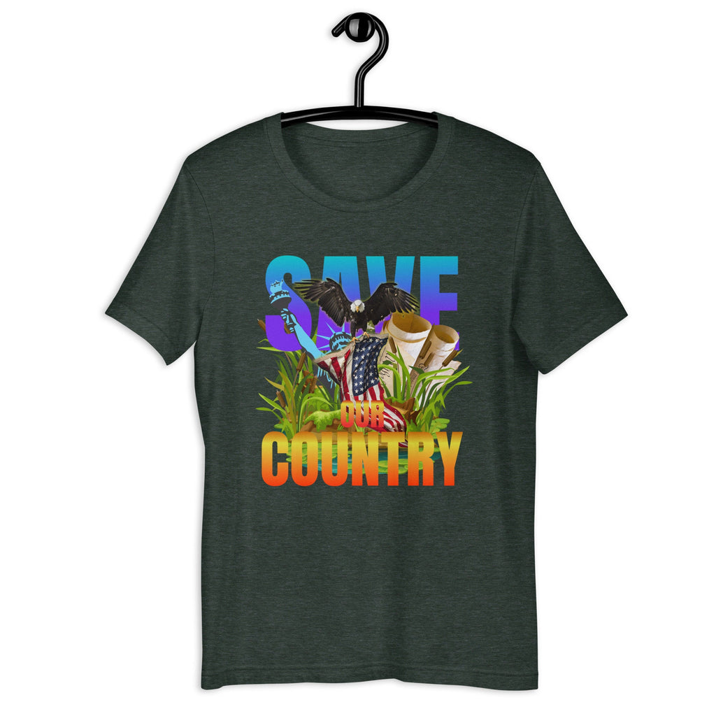 Save American T-Shirt: Patriot USA Flag Tee
