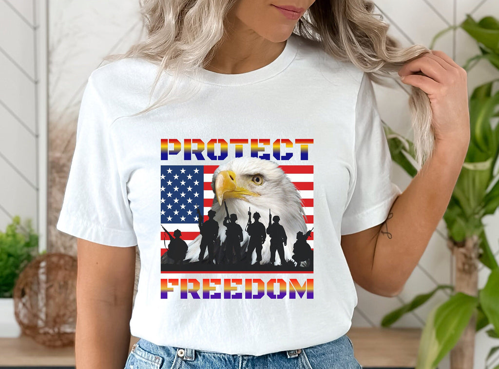 Freedom Shirt, Patriot Shirt, American shirt, USA Shirts, Gift for Patriot, Gift for Military, Gift for Conservative, Gift for American, USA
