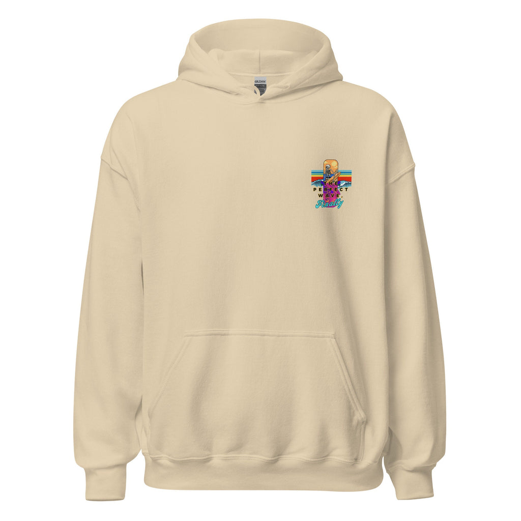 Funny Skeleton Surfer Hoodie: Beach Lover Gift