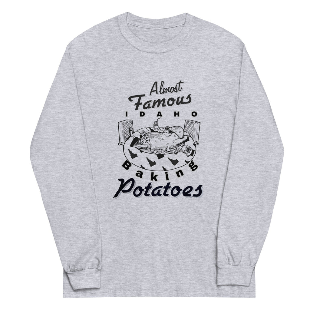 Funny Idaho Potato Long Sleeve Shirt: Vintage Cartoon Art  hand drawn Joe Clayton