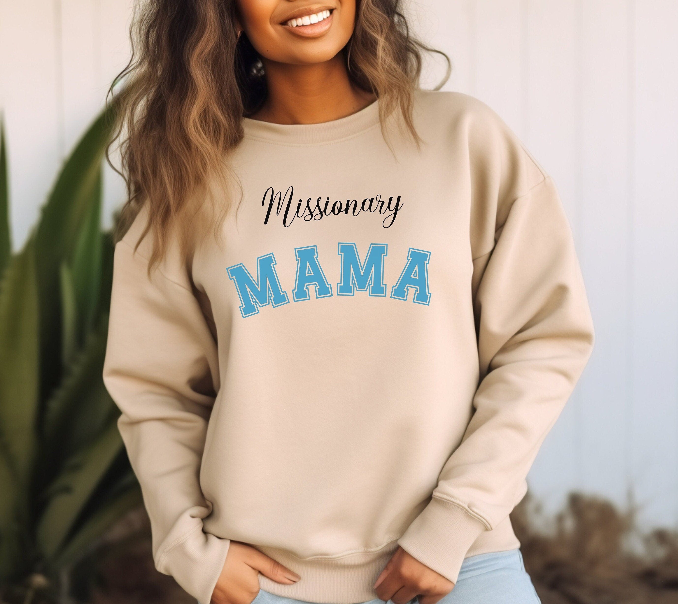 Missionary MAMA Sweatshirt: LDS Mom Gift