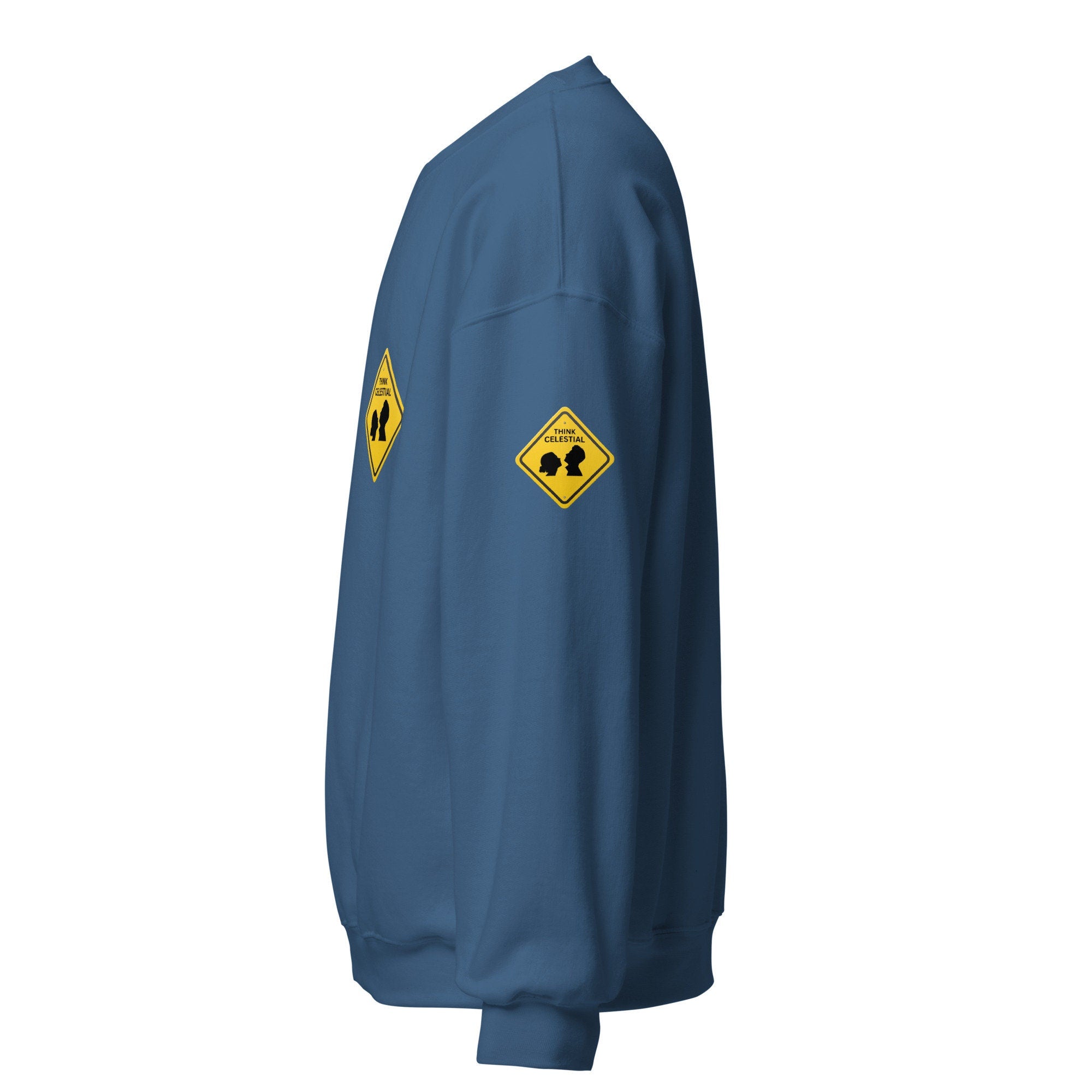 Think Celestial Sweatshirt: LDS Gift, Unisex Adult & Teen Clothing