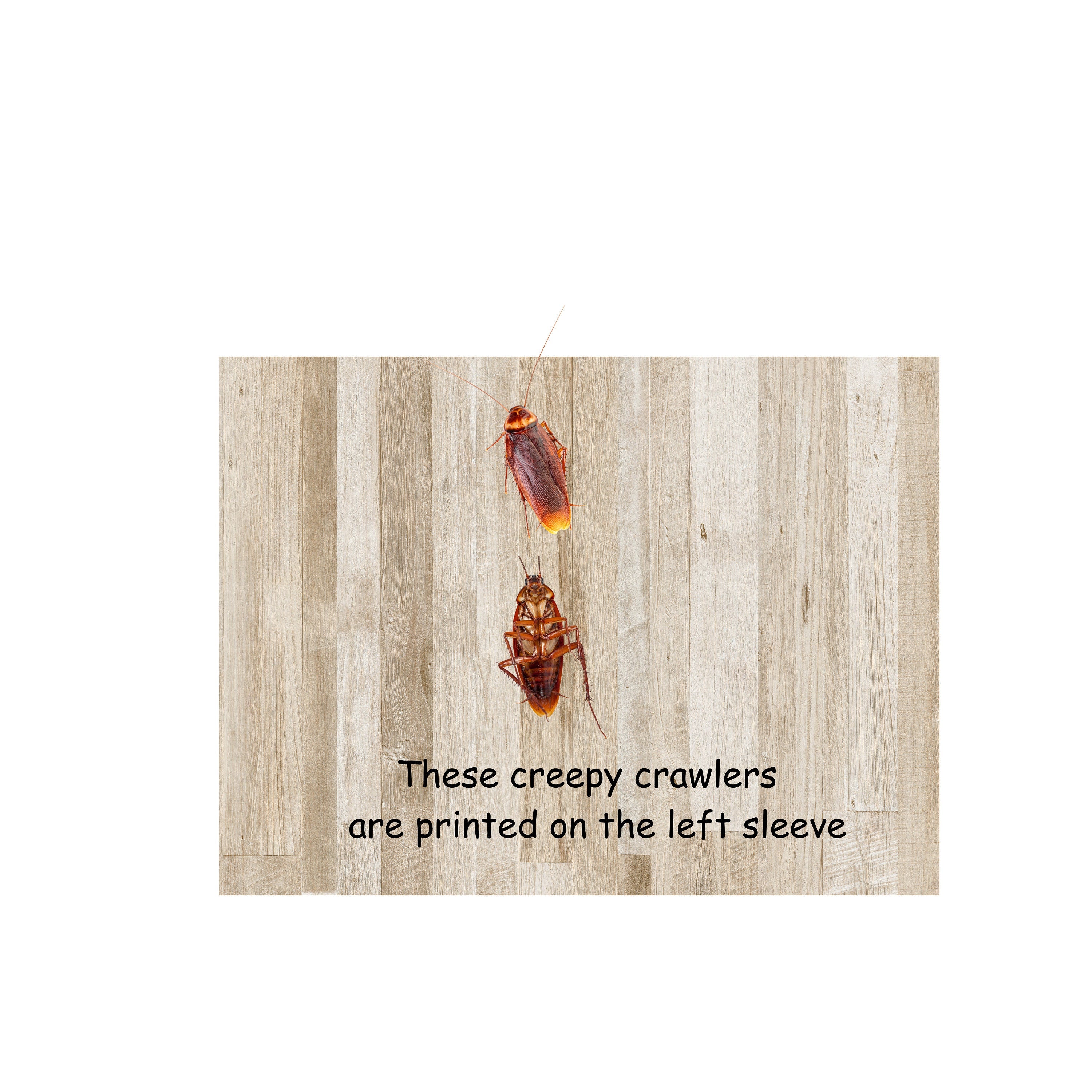 Funny Roach Pocket T-Shirt: Bug Lover Gift pest exterminator gift