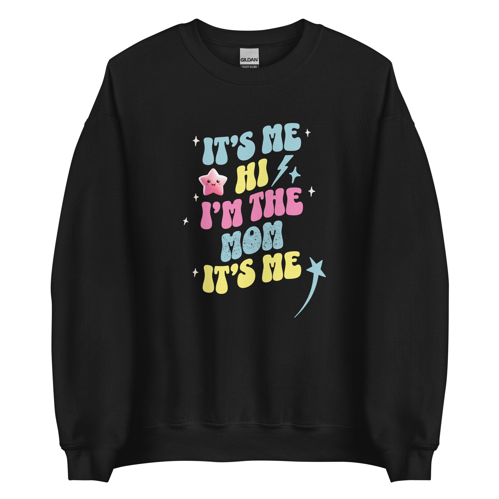 It's Me Mom Sweatshirt, Retro Mom sweater mom hoodie New Mother Gift