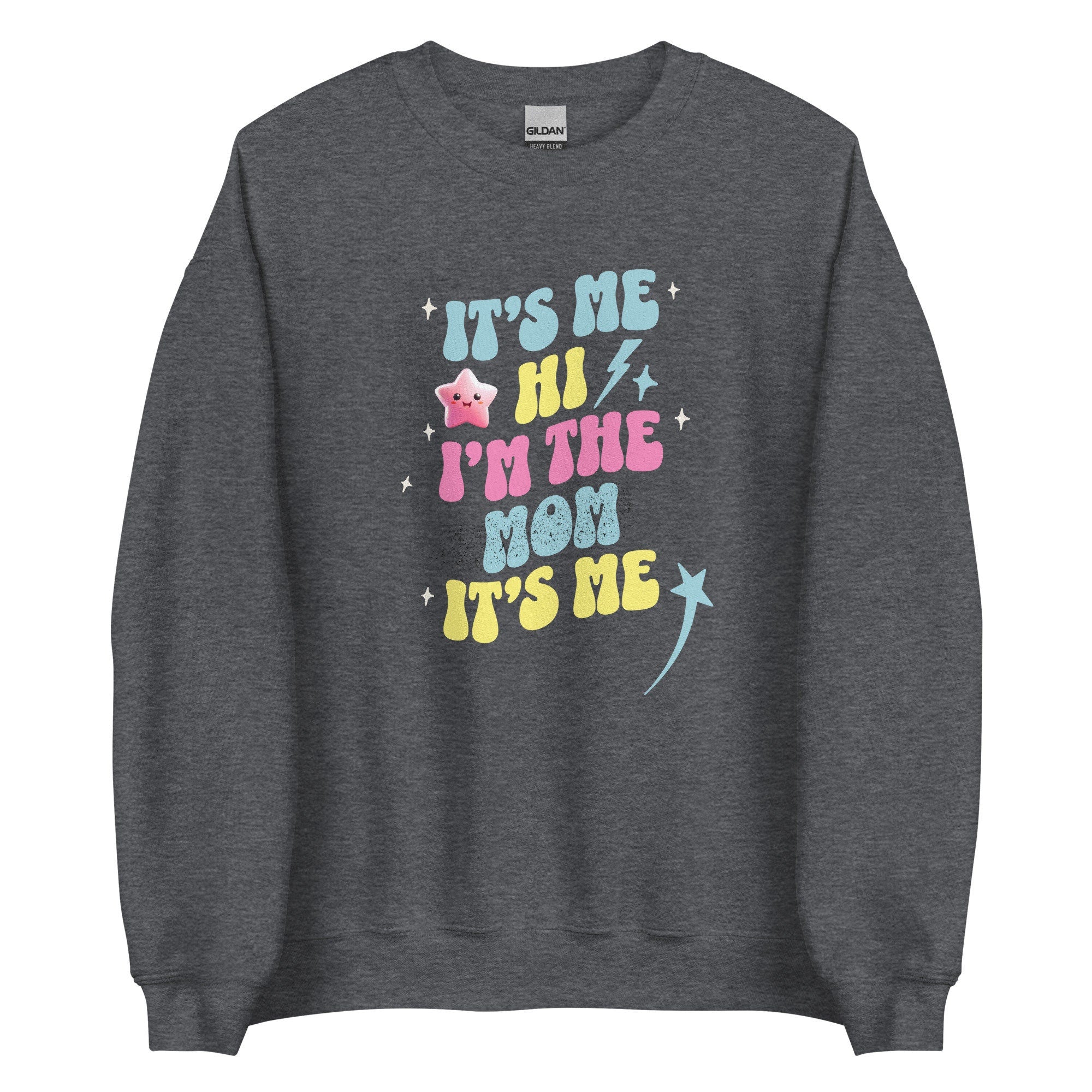 It's Me Mom Sweatshirt, Retro Mom sweater mom hoodie New Mother Gift