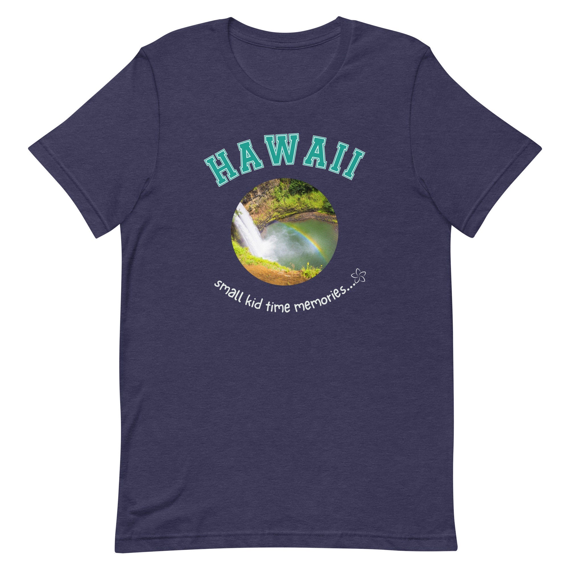 Hawaii Waterfall T-Shirt: Hawaiian Childhood Memories Kama'aina Gift