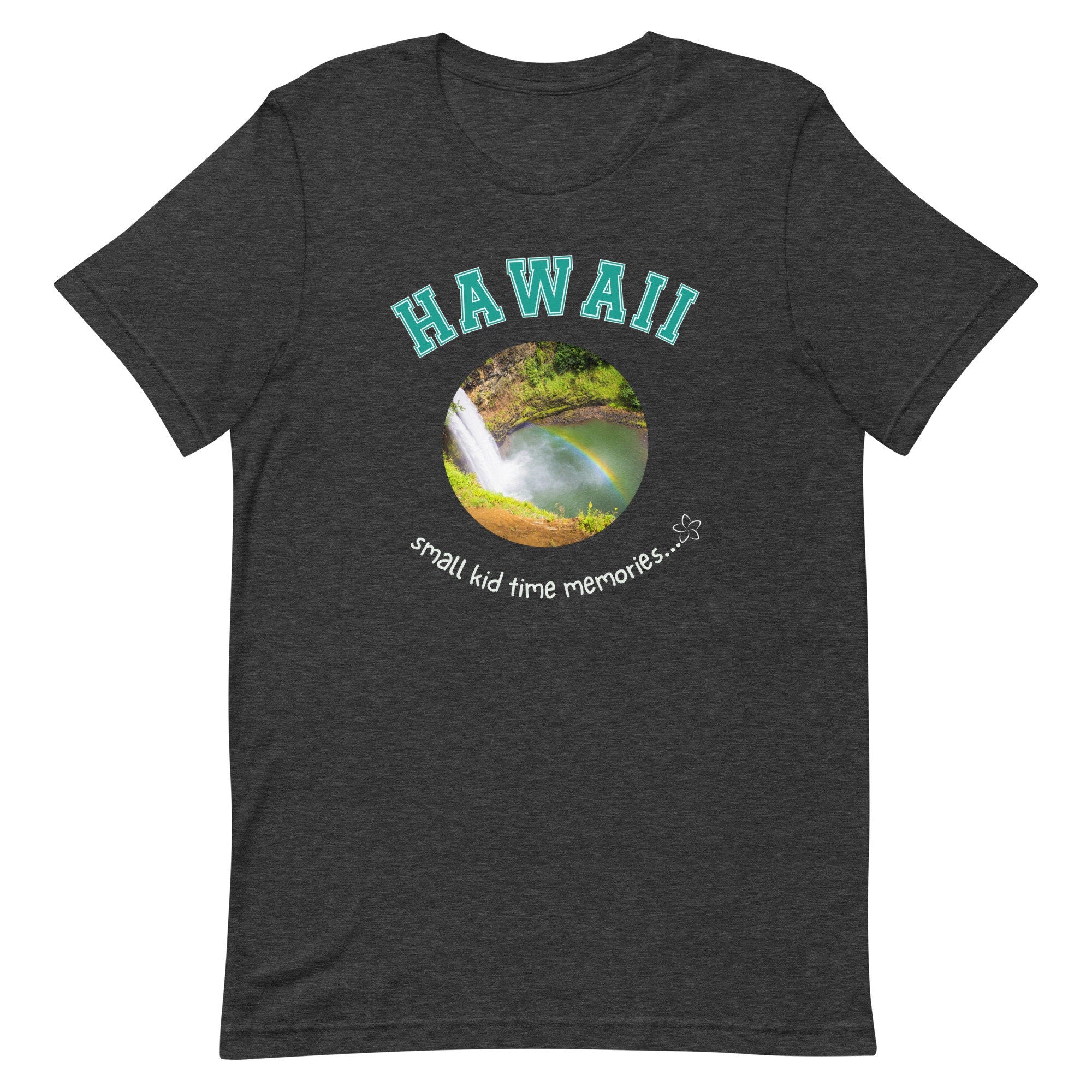 Hawaii Waterfall T-Shirt: Hawaiian Childhood Memories Kama'aina Gift