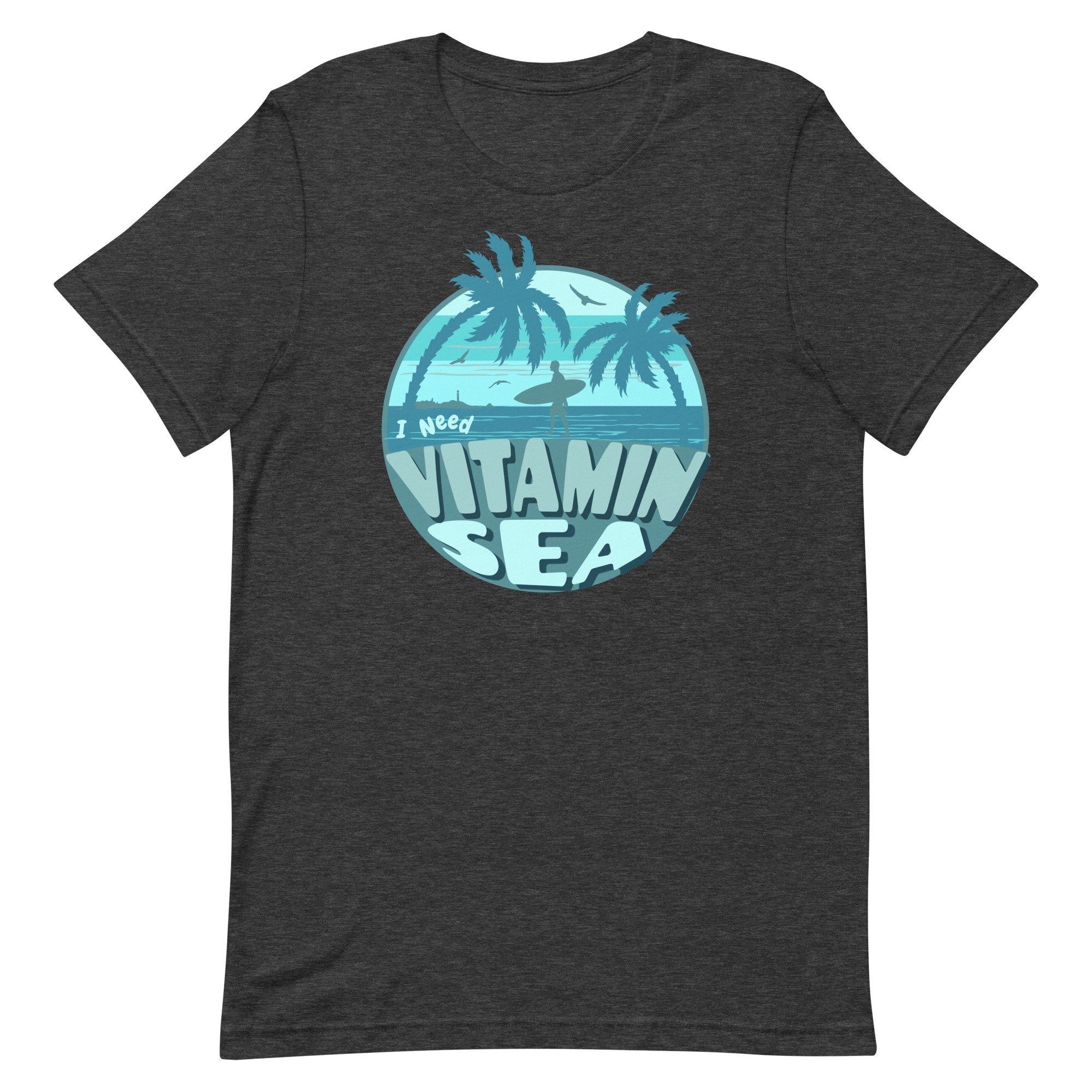 Vitamin Sea Shirt: Beach Lover Tee, Summer T-Shirt