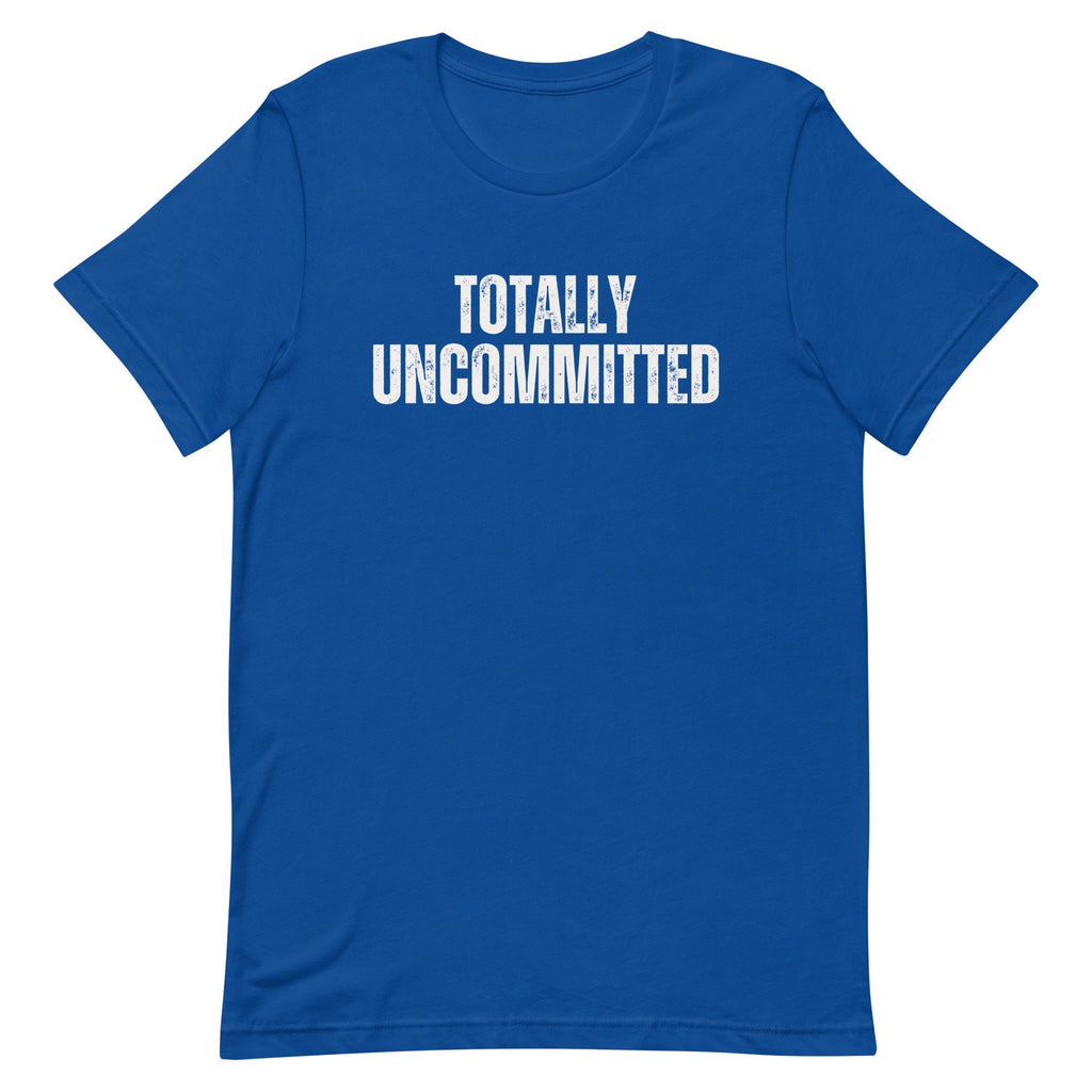 Uncommitted T-Shirt: Funny Democrat Election 2024 Tee