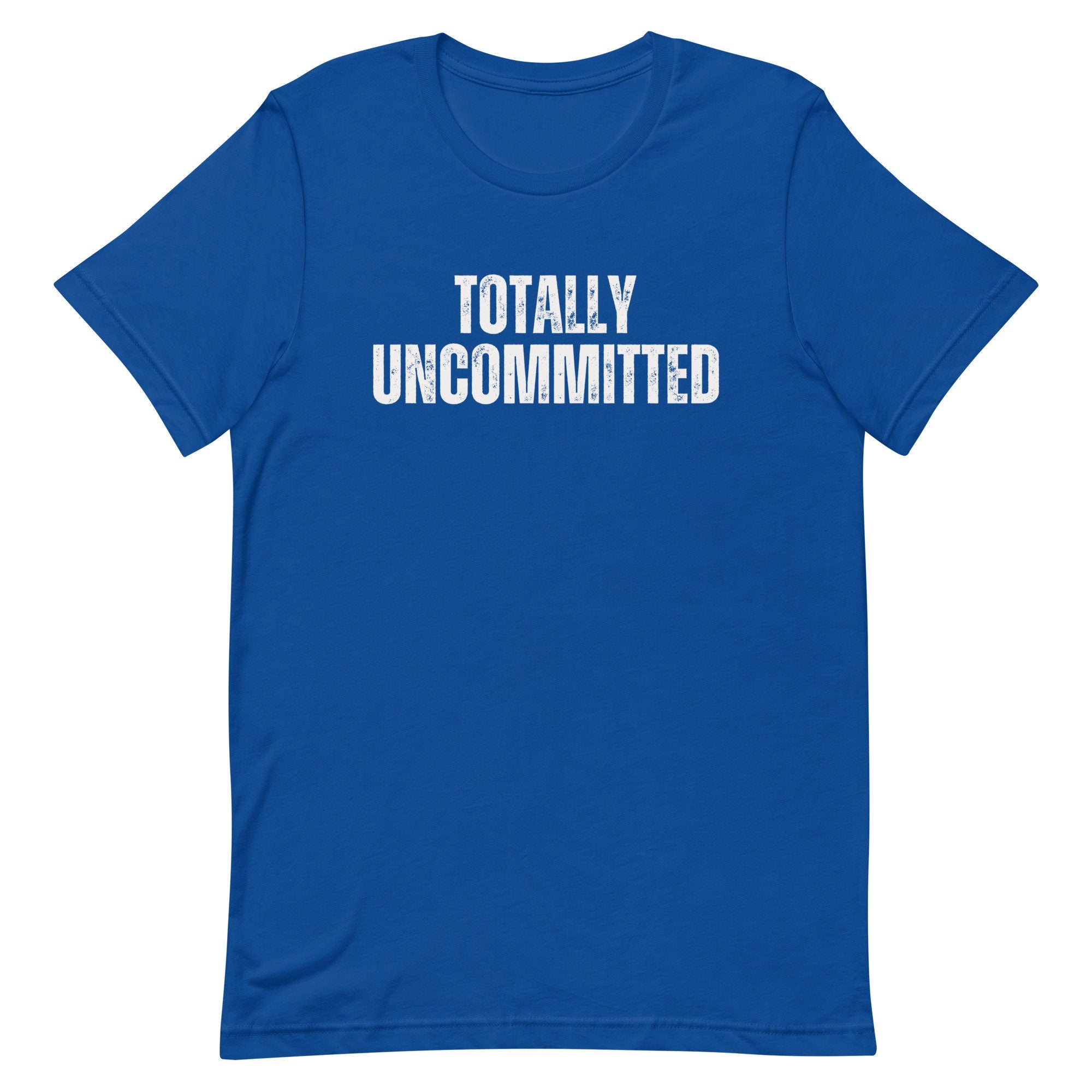 Uncommitted T-Shirt: Funny Democrat Election 2024 Tee