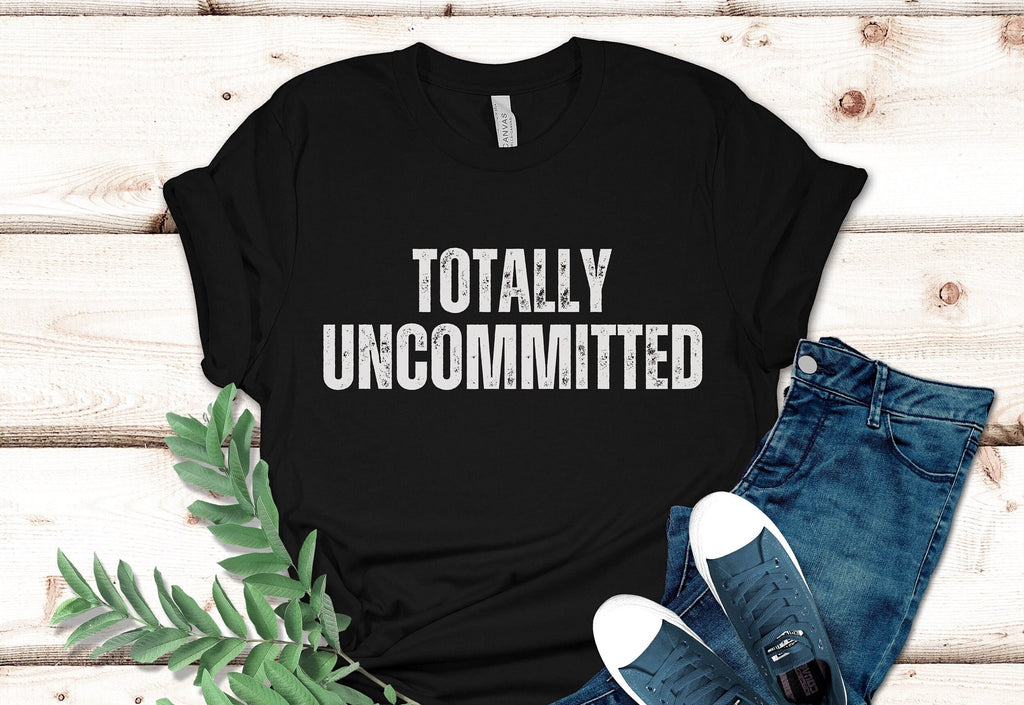 Uncommitted T-Shirt: Funny Democrat Election 2024 Tee
