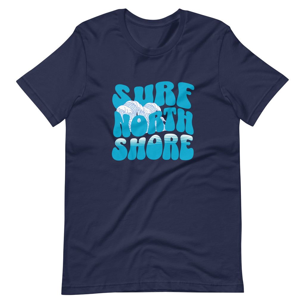 Hawaii North Shore Surf T-Shirt: Retro Surfing Unisex Tee