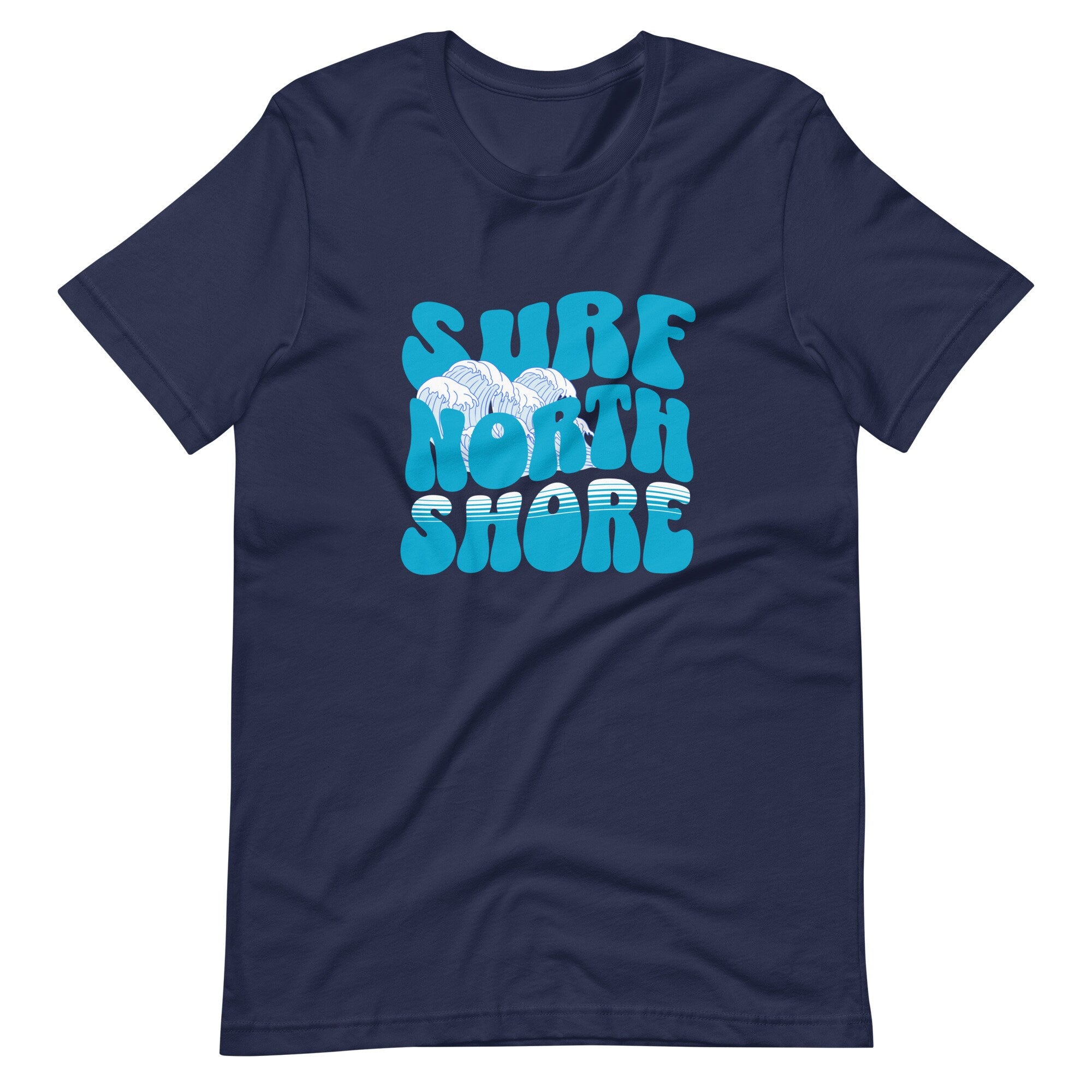 Hawaii North Shore Surf T-Shirt: Retro Surfing Unisex Tee