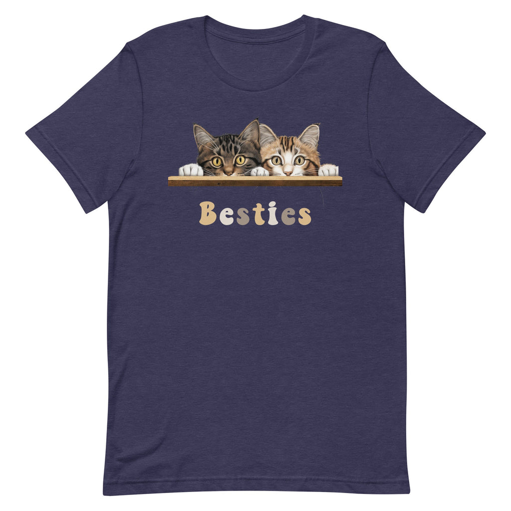 Cute cats shirt, two best friends cats shirt, Best Friends Shirt, Besties T-Shirt, Cat Lover Shirt, gift for cat lover, cat owner gift,