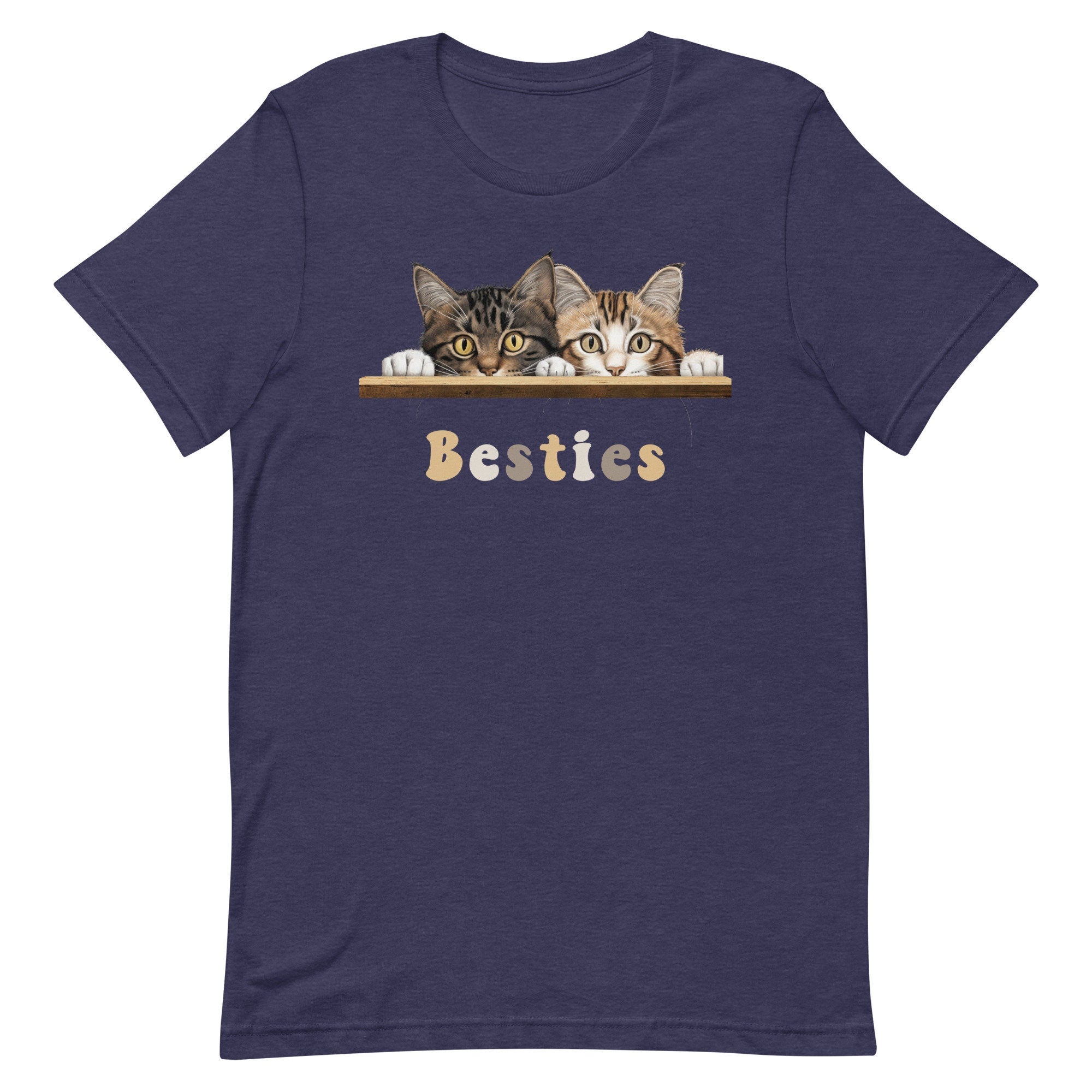Cute cats shirt, two best friends cats shirt, Best Friends Shirt, Besties T-Shirt, Cat Lover Shirt, gift for cat lover, cat owner gift,