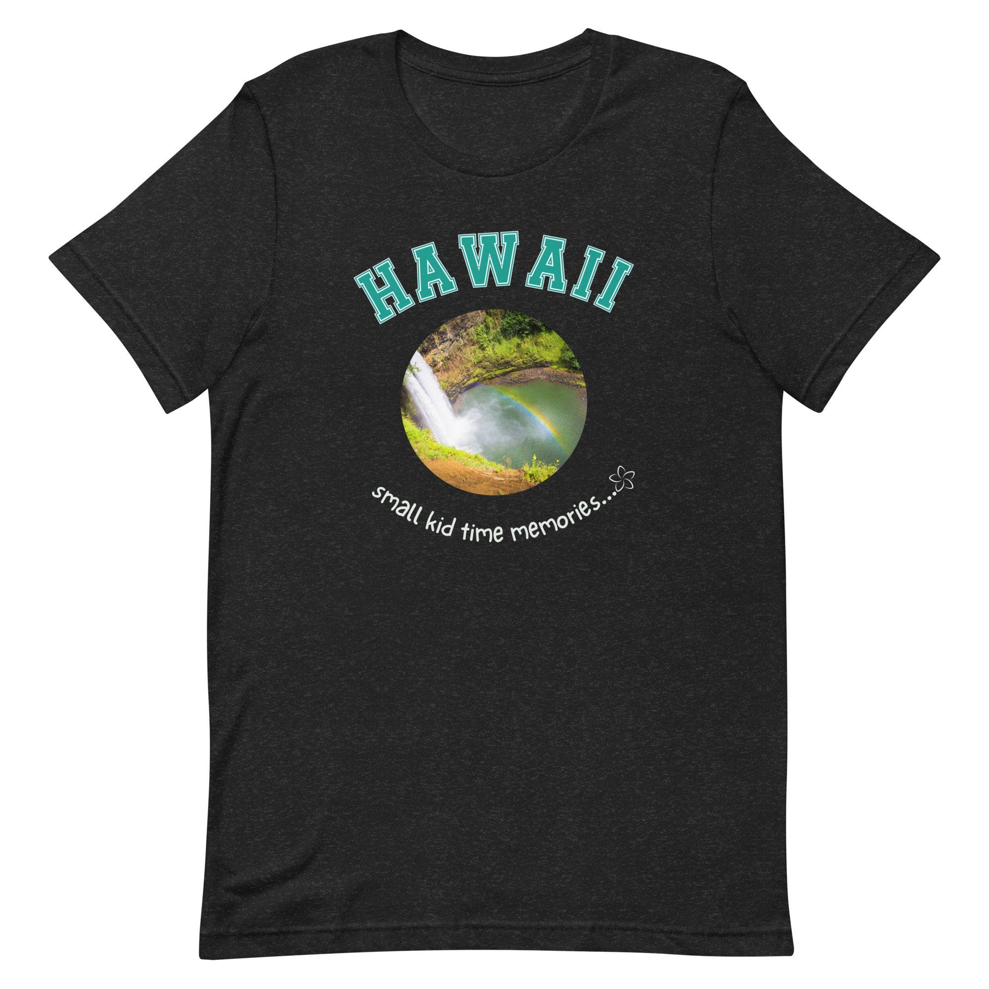 Hawaii Waterfall T-Shirt: Hawaiian Childhood Memories Kama'aina Gift