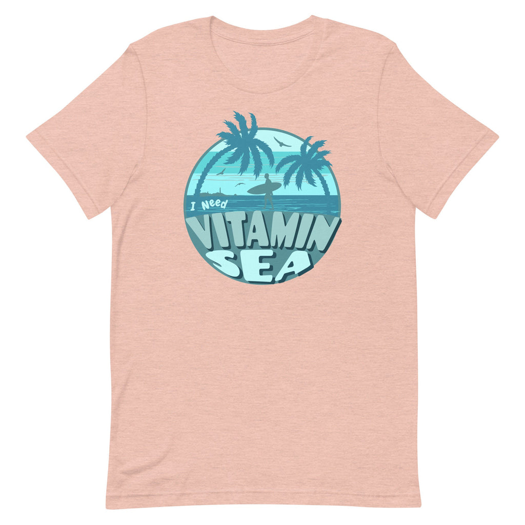 Vitamin Sea Shirt: Beach Lover Tee, Summer T-Shirt