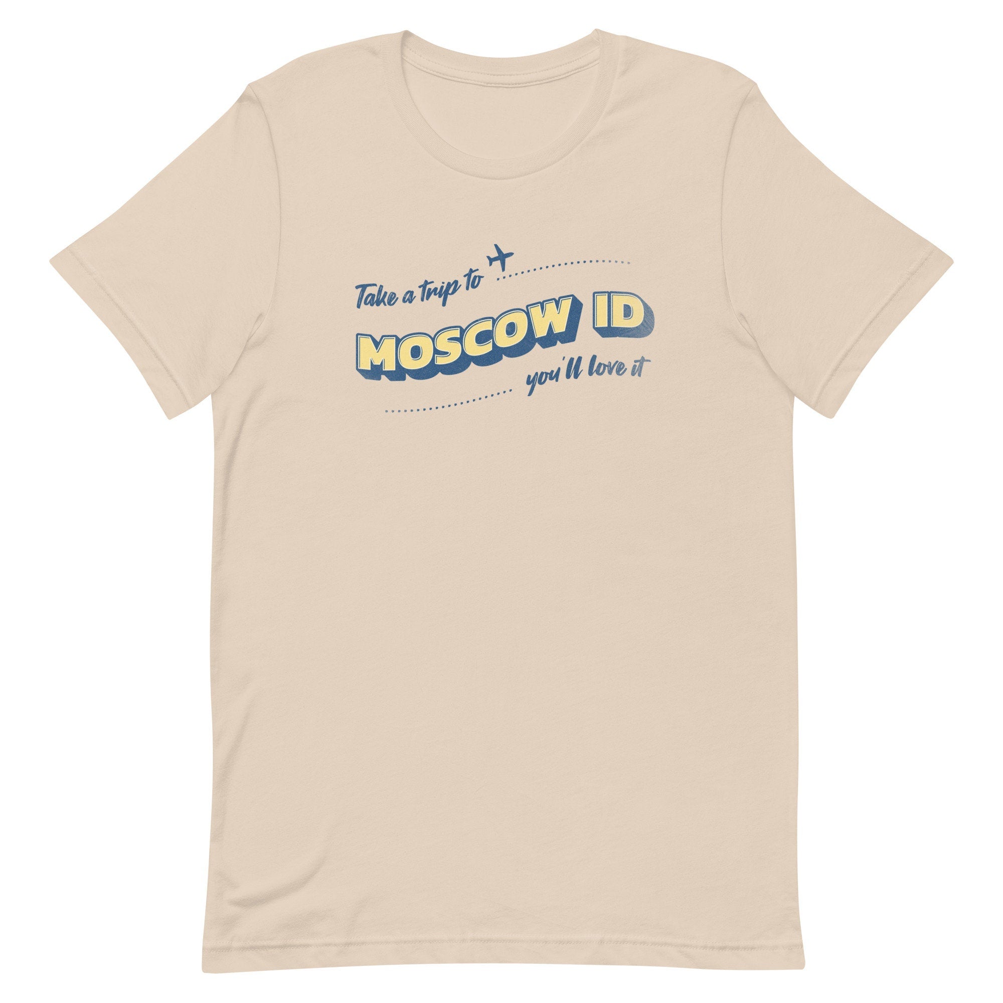 Funny Moscow Idaho T-Shirt: Idahoan Gift Tee