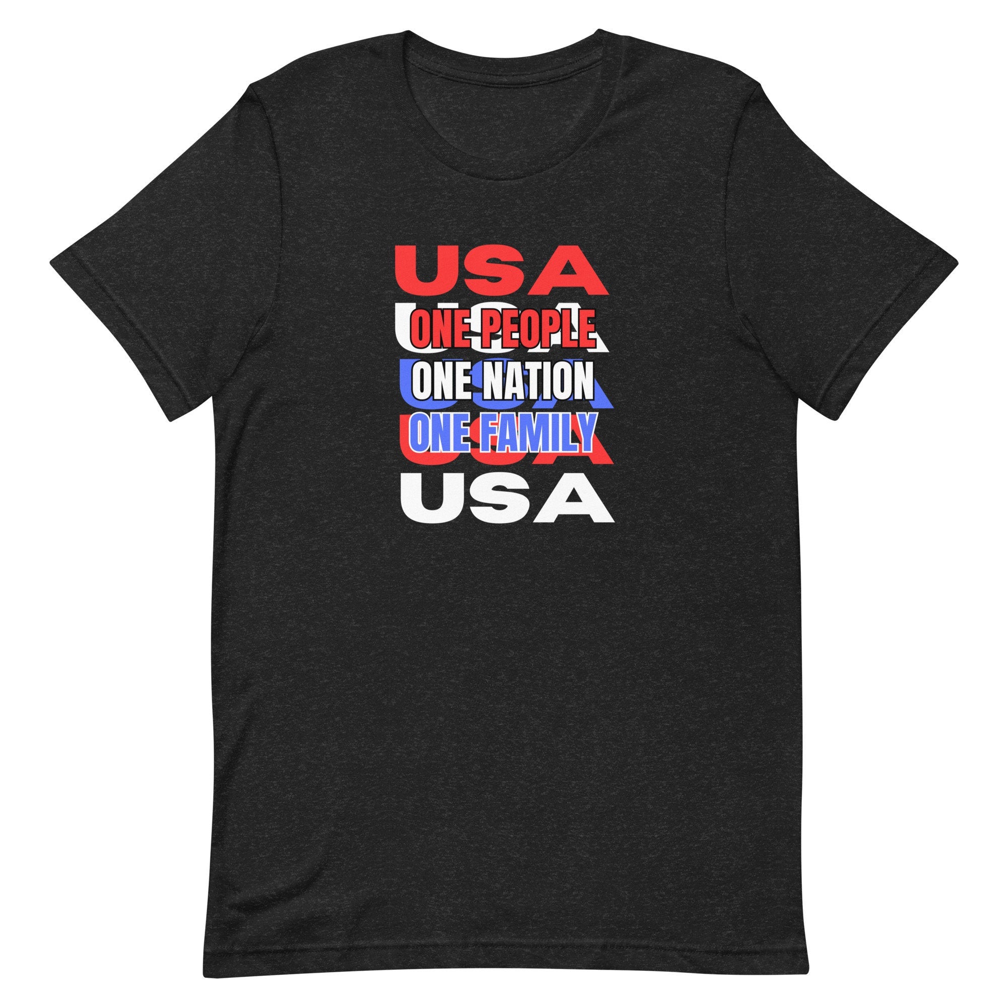 USA One Nation T-Shirt: Patriotic Gift