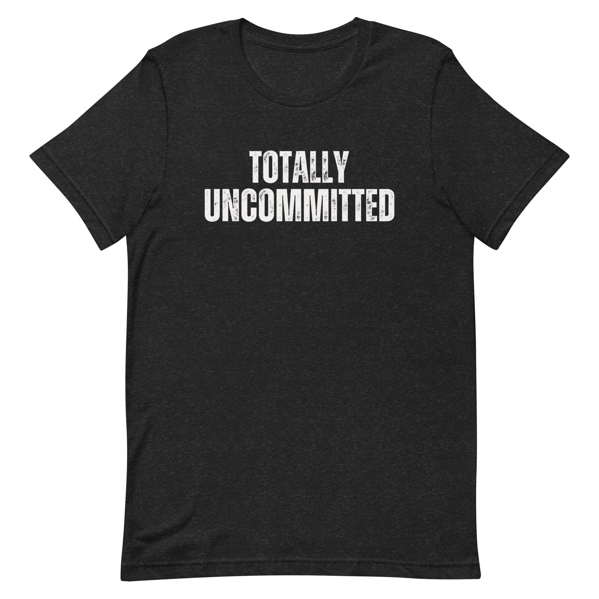 Uncommitted T-Shirt: Funny Democrat Election 2024 Tee