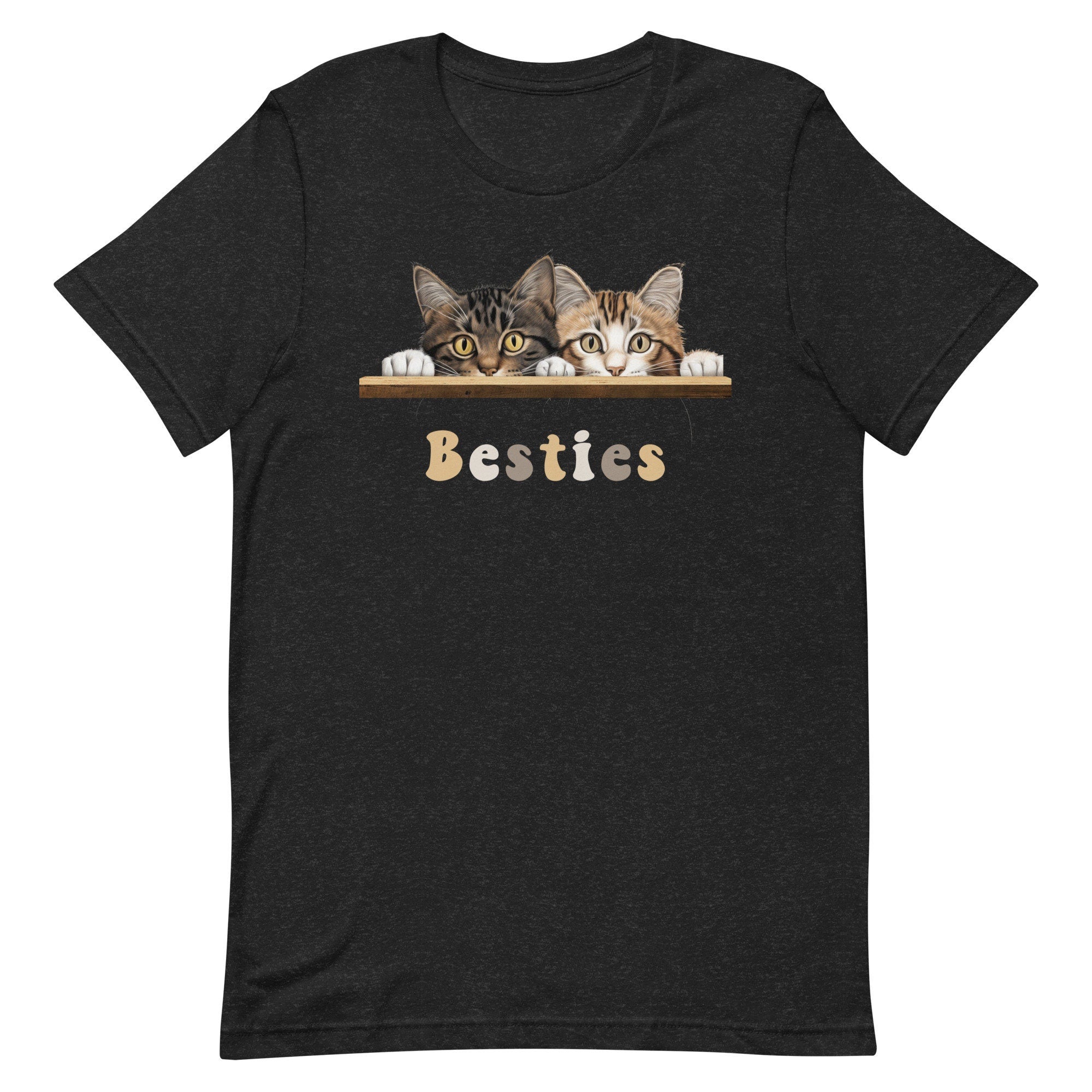 Cute cats shirt, two best friends cats shirt, Best Friends Shirt, Besties T-Shirt, Cat Lover Shirt, gift for cat lover, cat owner gift,