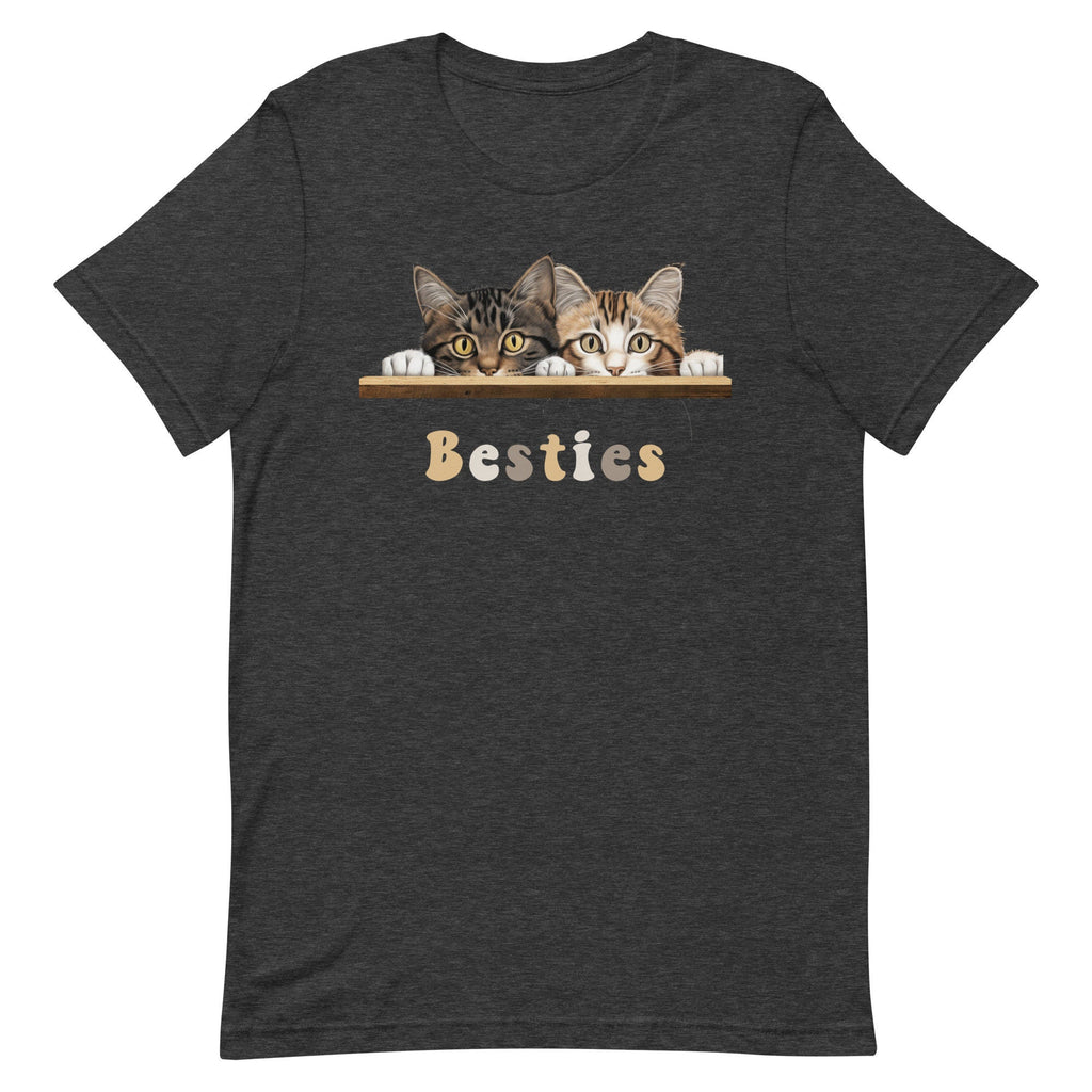 Cute cats shirt, two best friends cats shirt, Best Friends Shirt, Besties T-Shirt, Cat Lover Shirt, gift for cat lover, cat owner gift,