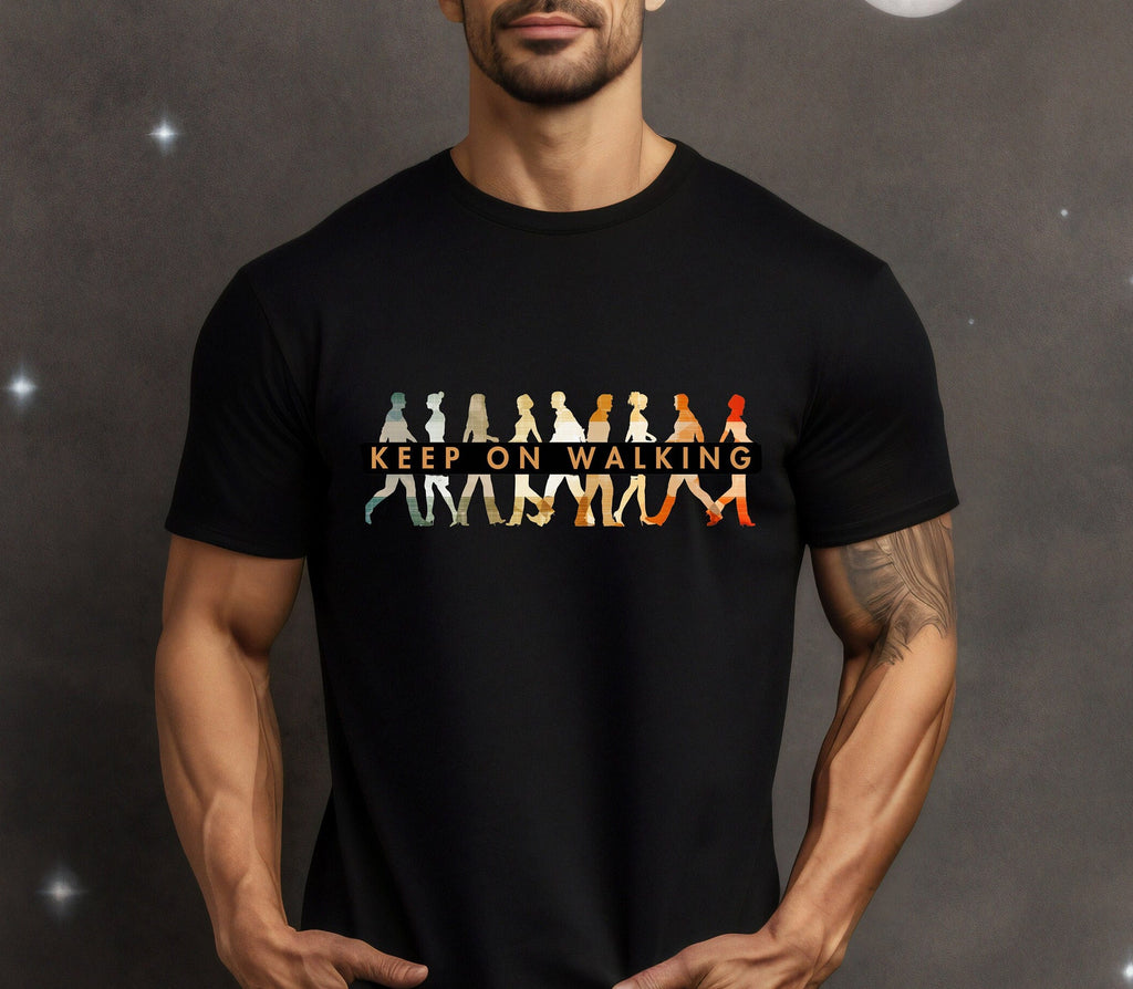 Keep On Walking Shirt: Rehabilitation Gift, Walking Buddy Tee