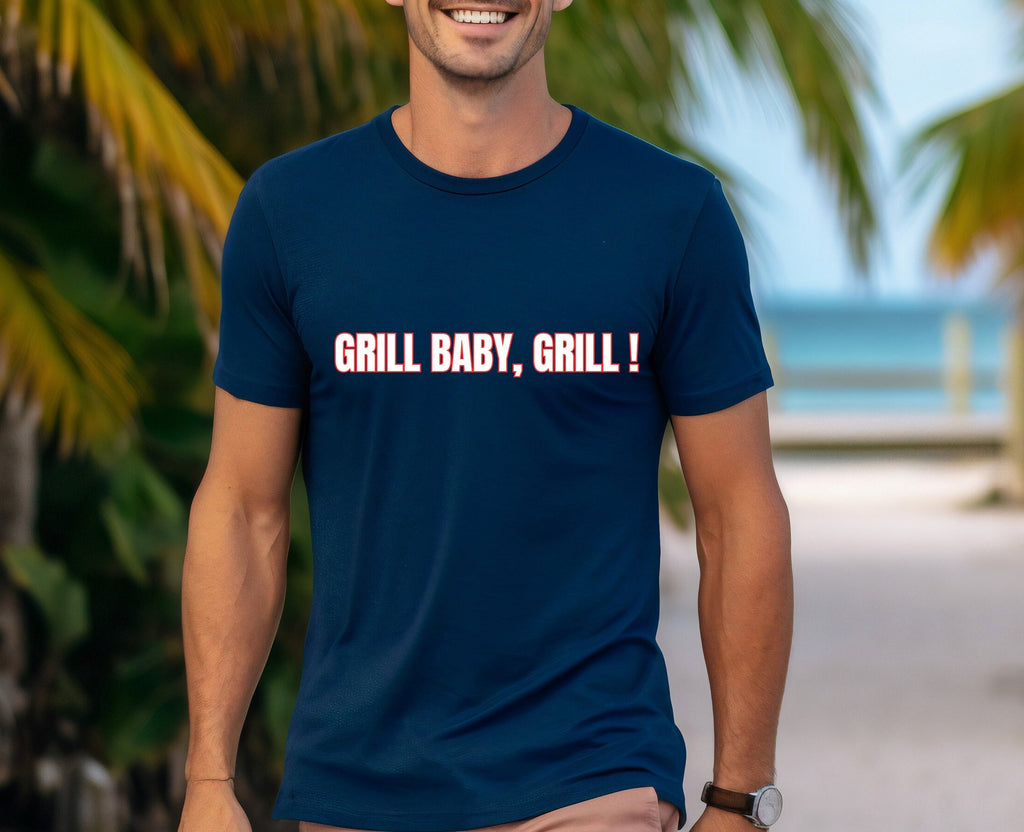 Grill Baby Grill T-Shirt: Conservative Election 2024 Tee