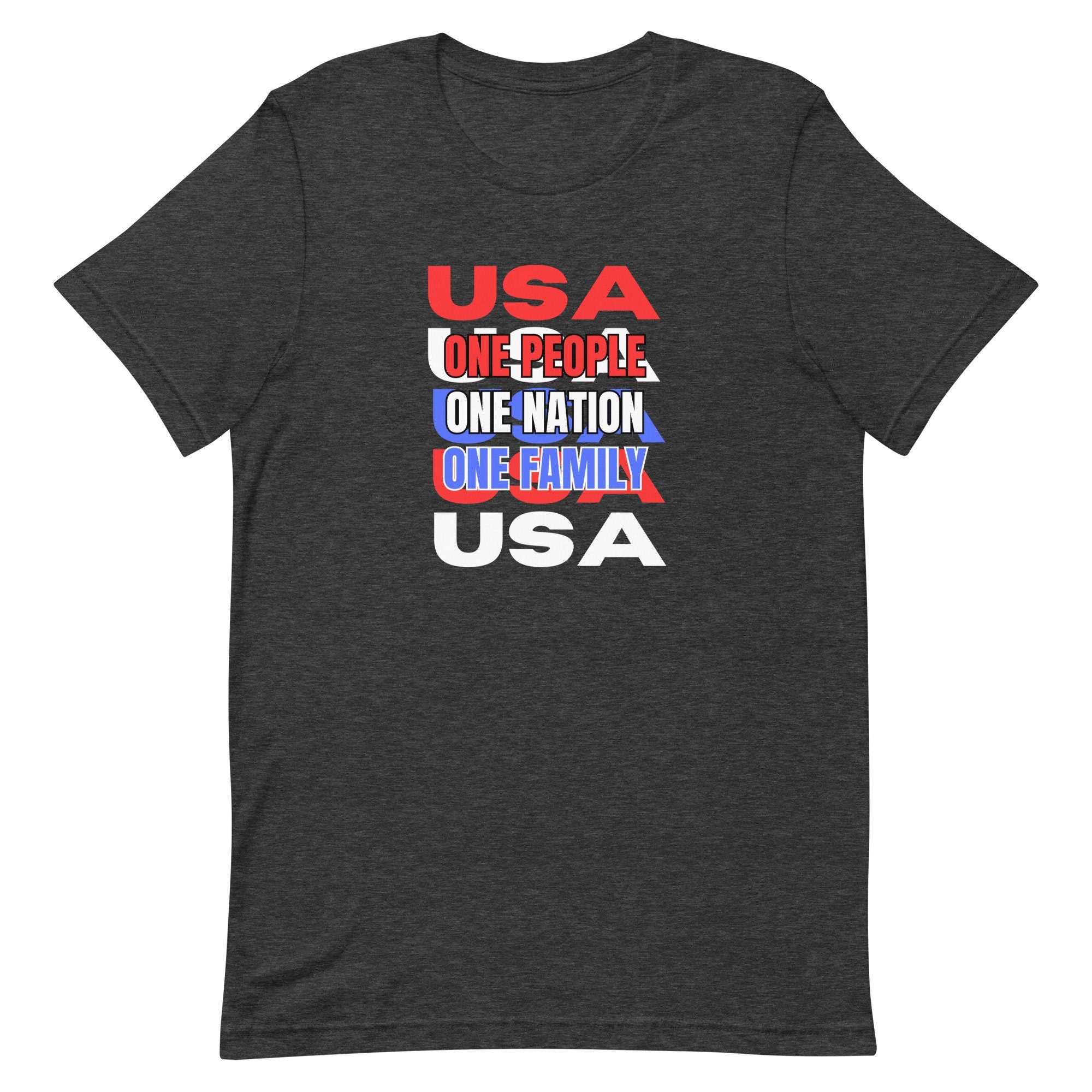 USA One Nation T-Shirt: Patriotic Gift