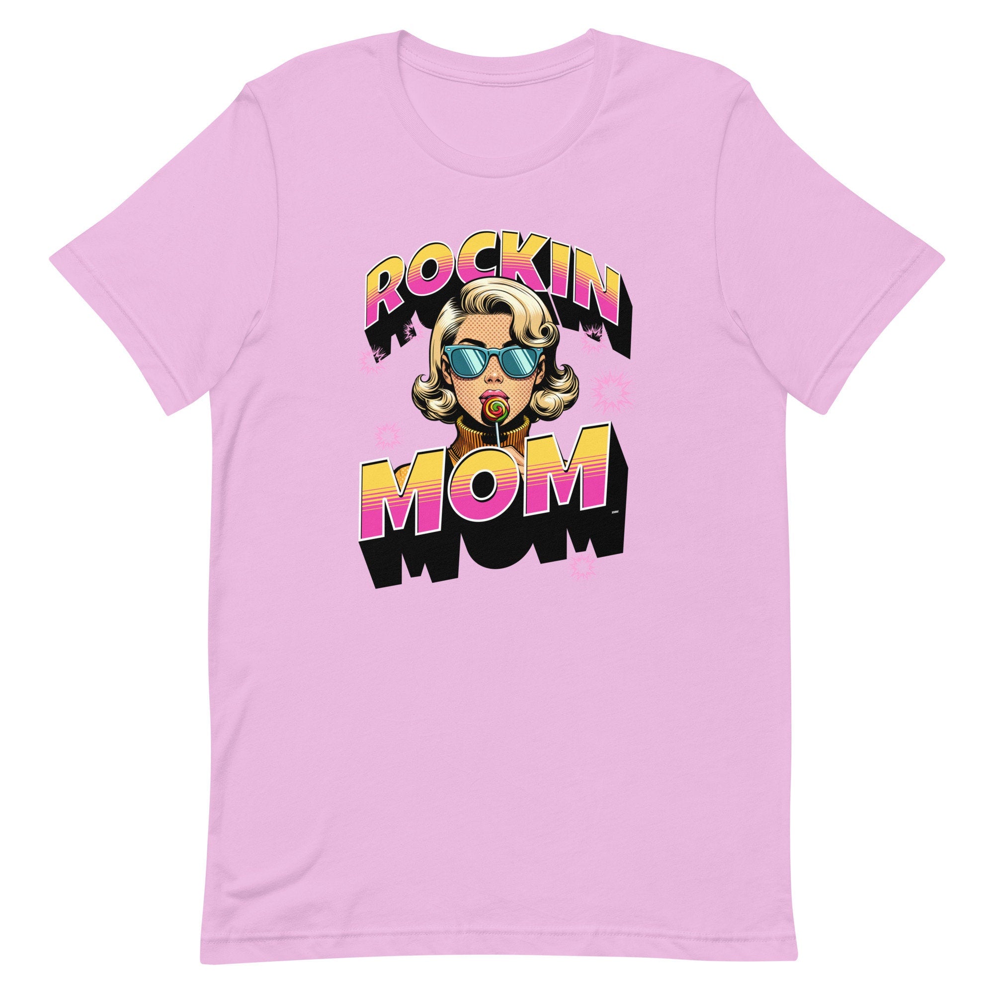 Funny Mom T-Shirt: Retro Pop Art Comic Book Style Tee