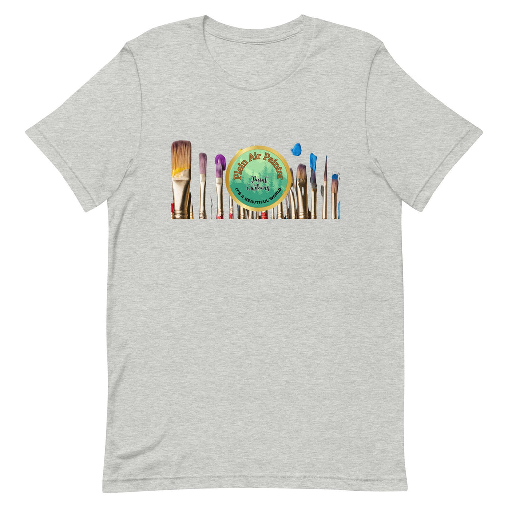 Plein Air Painter T-Shirt: Outdoor Artist Gift