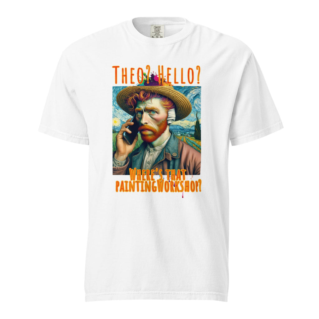 Funny Van Gogh Starry Night Comfort Colors T-shirt - Gift for Artist