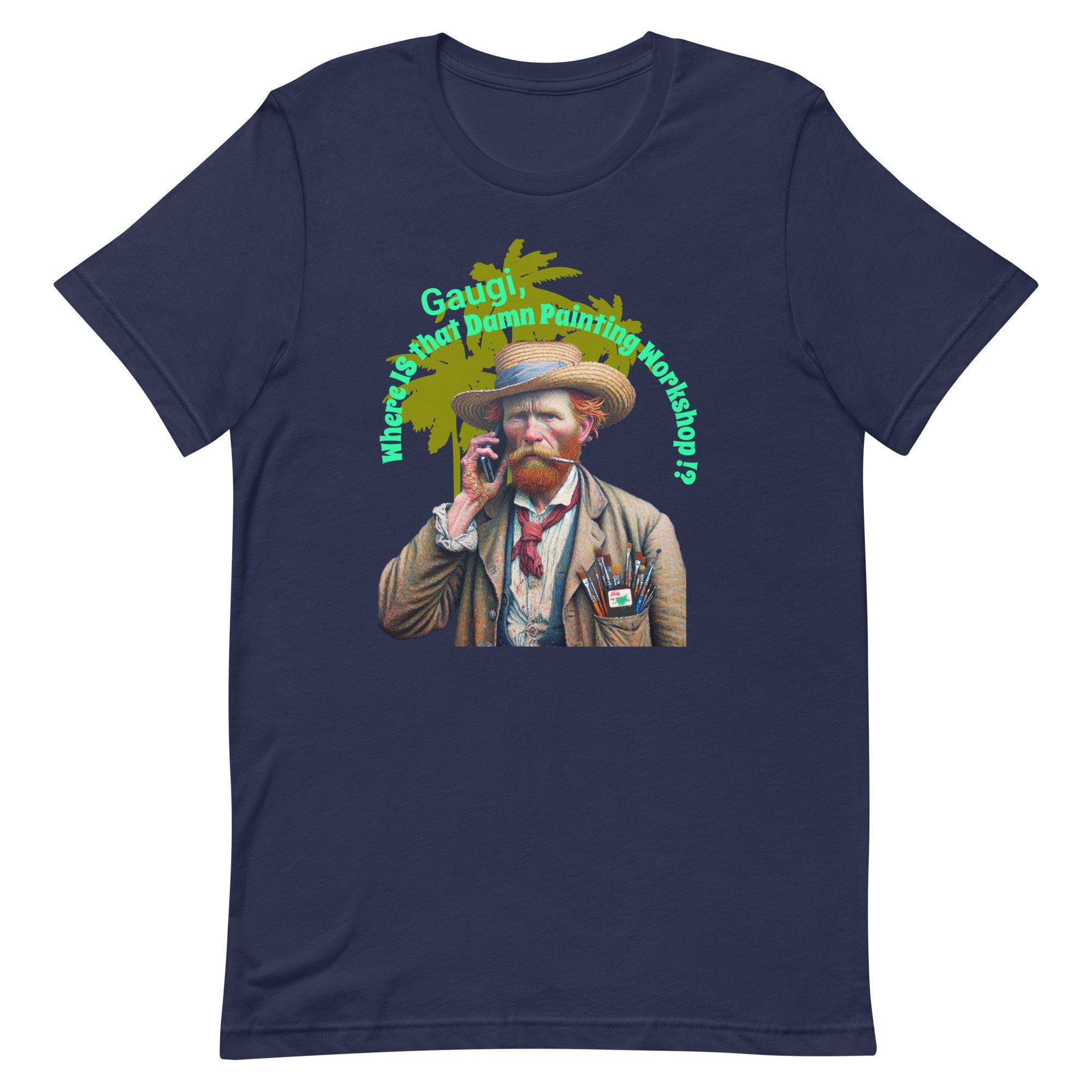 Funny Van Gogh Unisex T-Shirt: Art Lover Gift