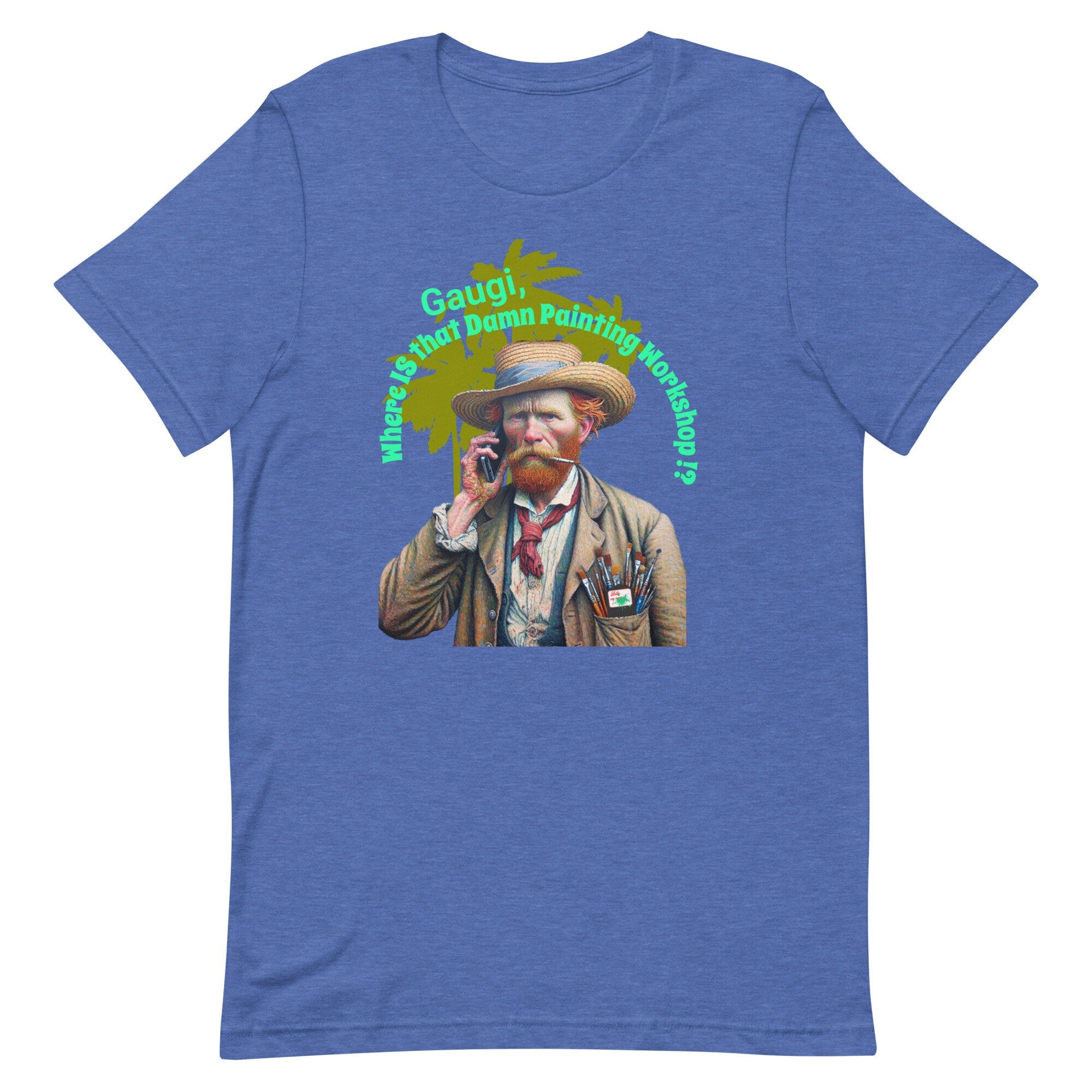 Funny Van Gogh Unisex T-Shirt: Art Lover Gift