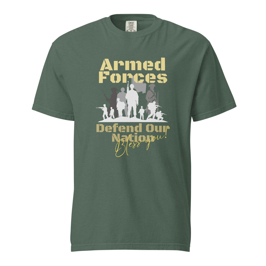 Comfort Colors Armed Forces Shirt, American military shirt, Military USA Tees, gift for military, gift for Veteran, Father's Day gift