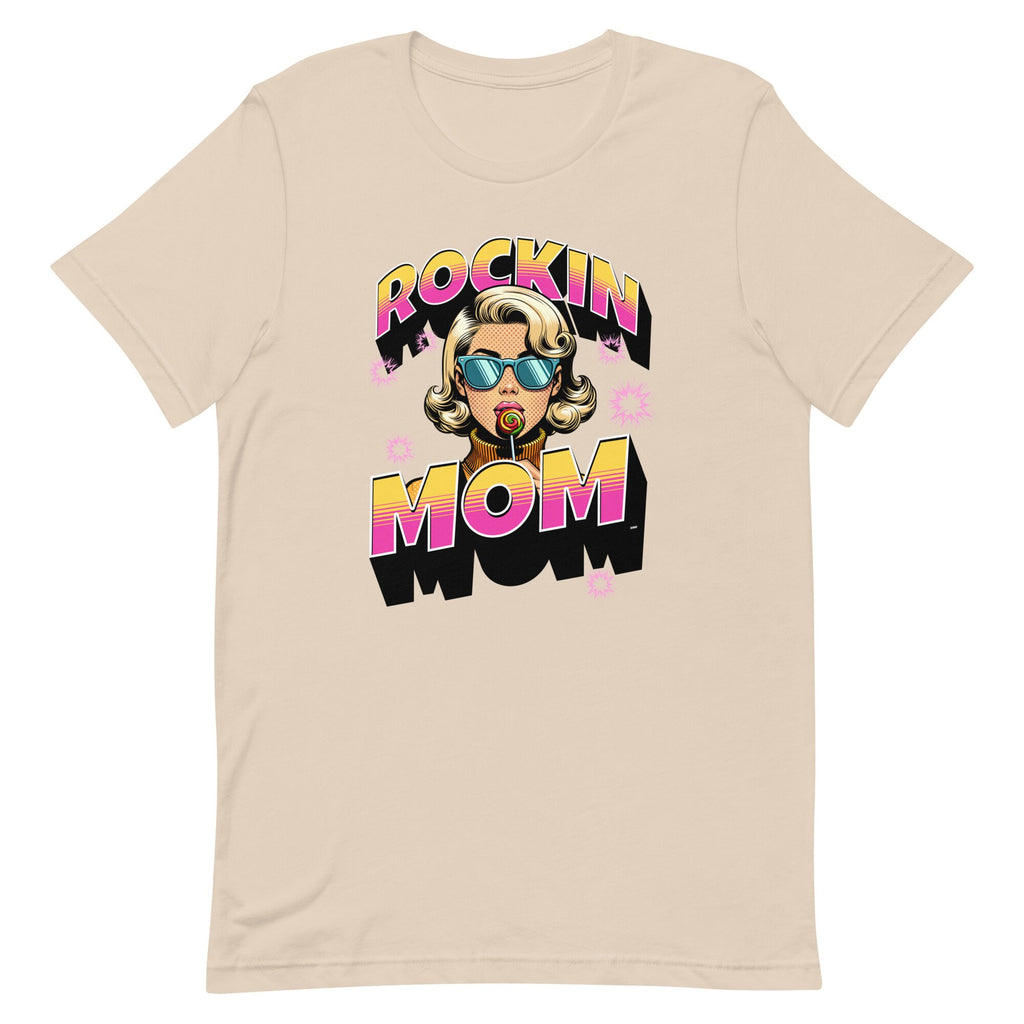 Funny Mom T-Shirt: Retro Pop Art Comic Book Style Tee