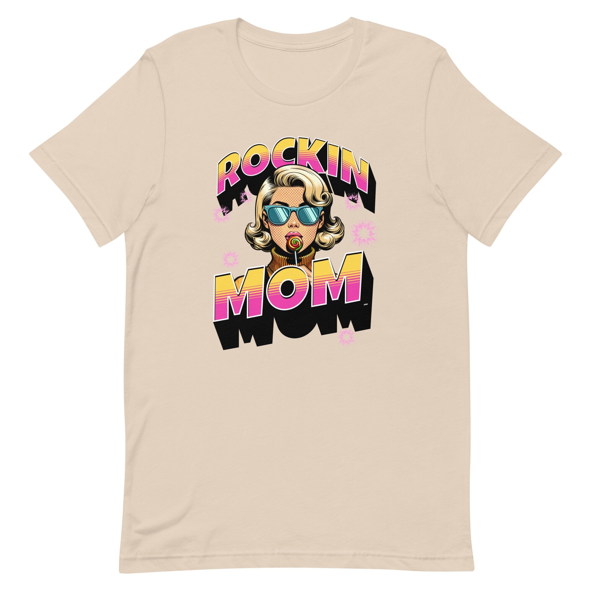 Funny Mom T-Shirt: Retro Pop Art Comic Book Style Tee