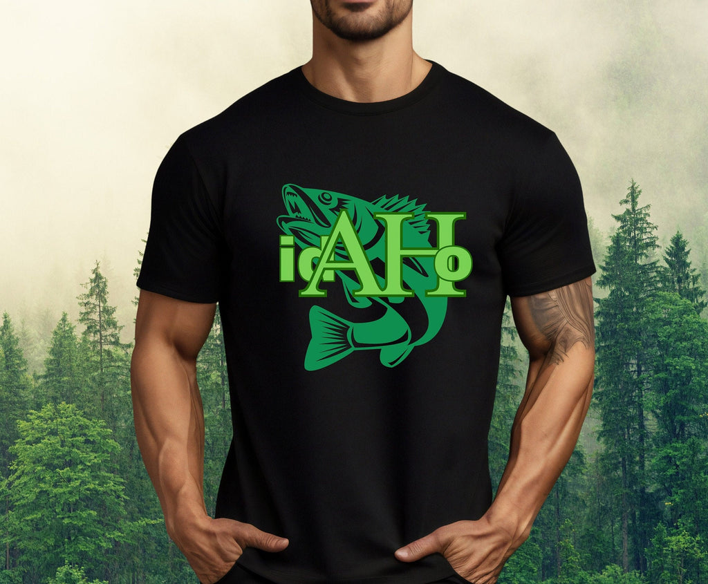 Idaho Shirt, Idaho fishing shirt, Idaho fishing tee, Idaho gift, Idaho fishing gift Unisex t-shirt