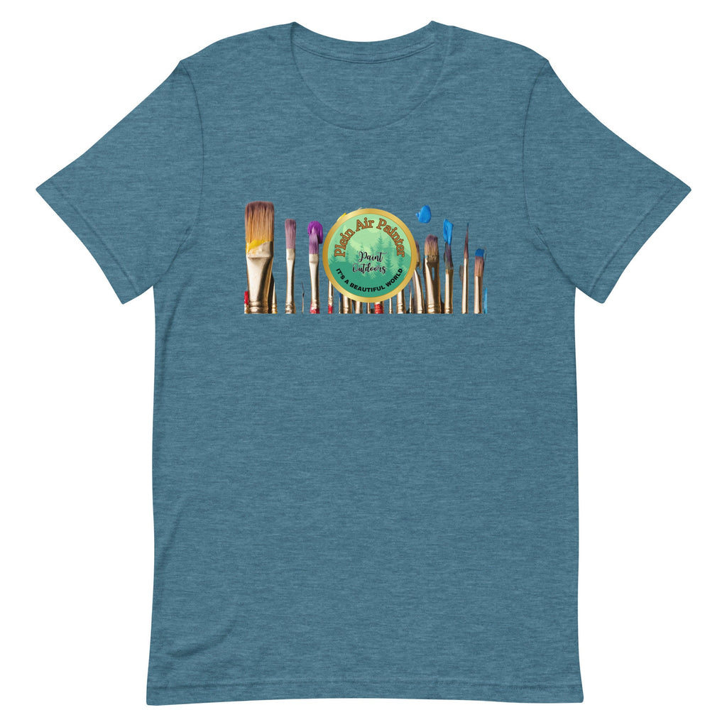 Plein Air Painter T-Shirt: Outdoor Artist Gift