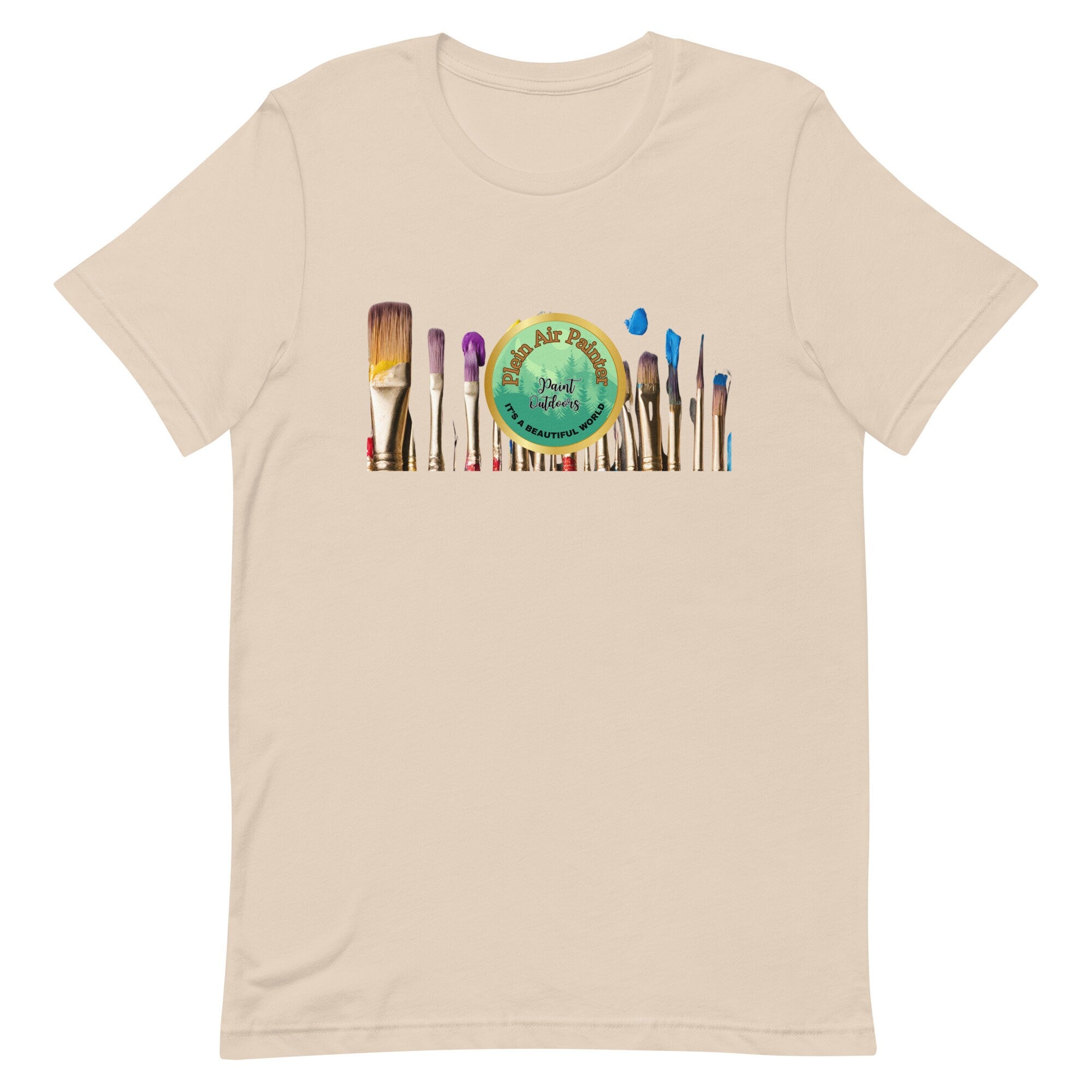 Plein Air Painter T-Shirt: Outdoor Artist Gift