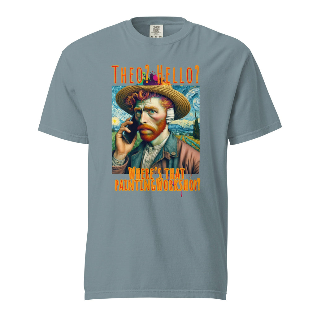 Funny Van Gogh Starry Night Comfort Colors T-shirt - Gift for Artist