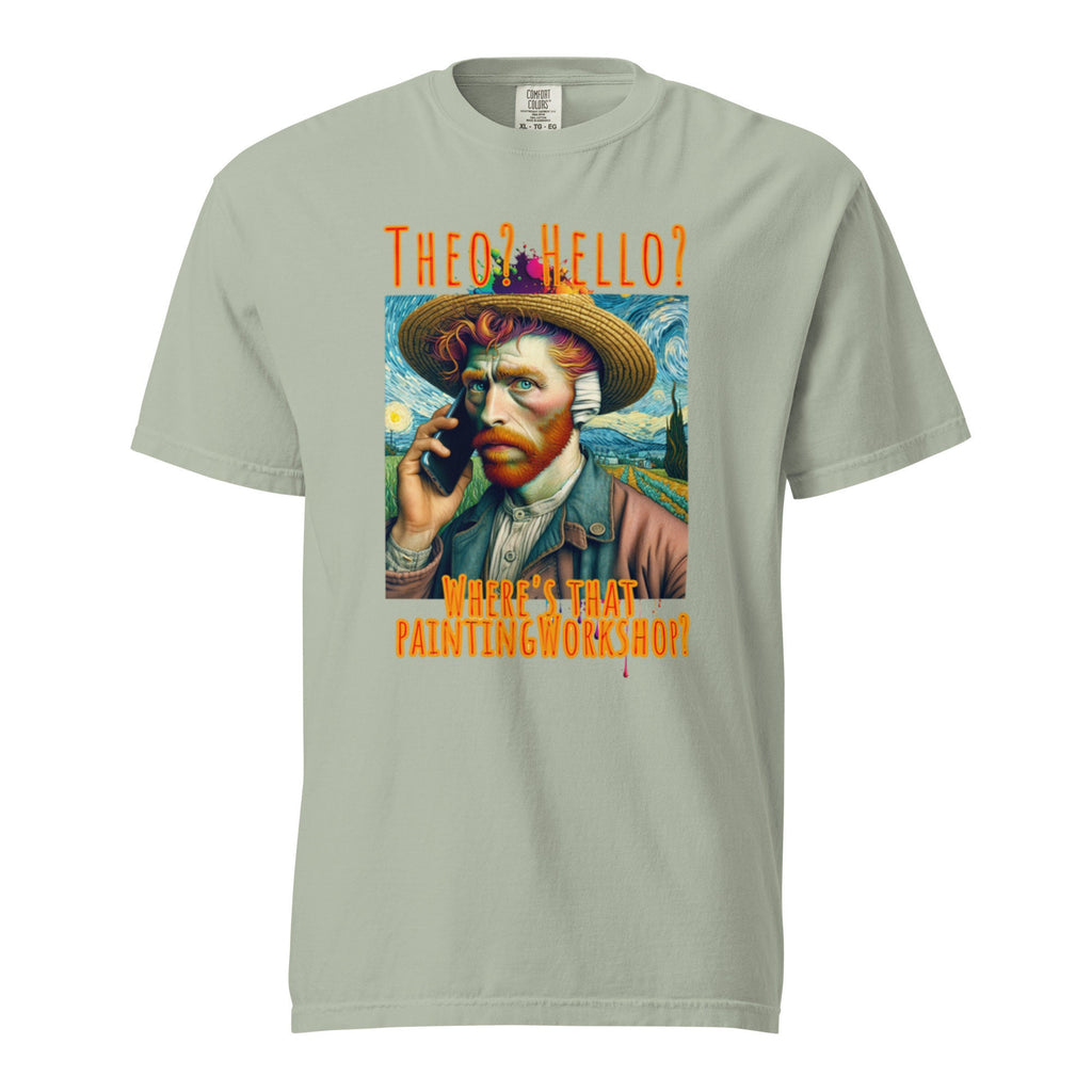 Funny Van Gogh Starry Night Comfort Colors T-shirt - Gift for Artist
